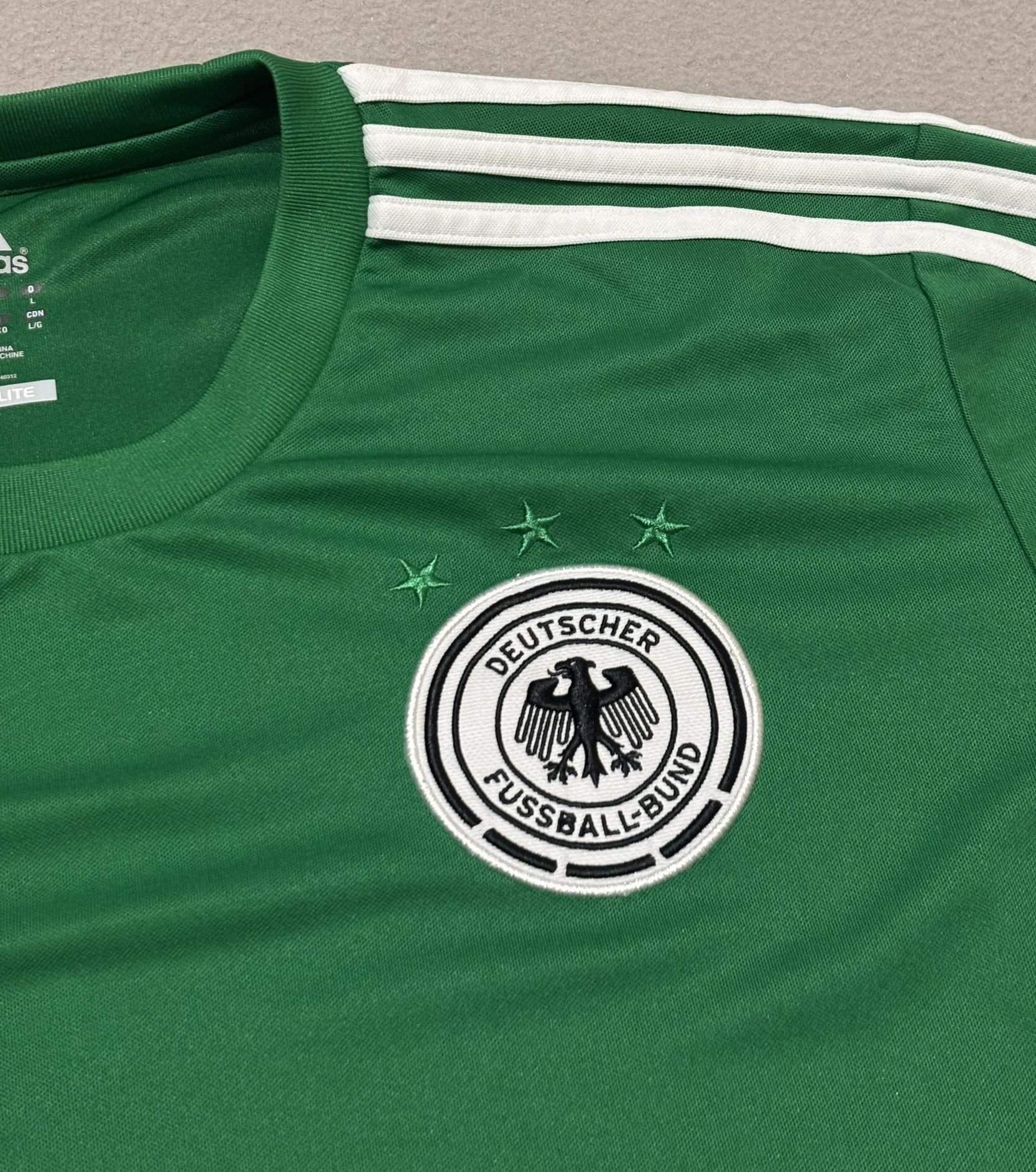 Adidas Germany 2012 Adidas Football Jersey Size L Size US L / EU 52-54 / 3 - 7 Thumbnail