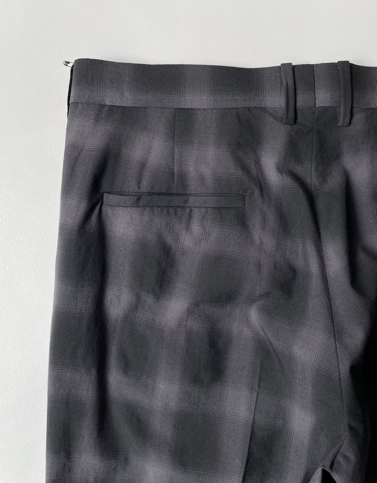 Undercover ‘Shadow Plaid’ Check Wool Trousers Size US 32 / EU 48 - 14 Thumbnail