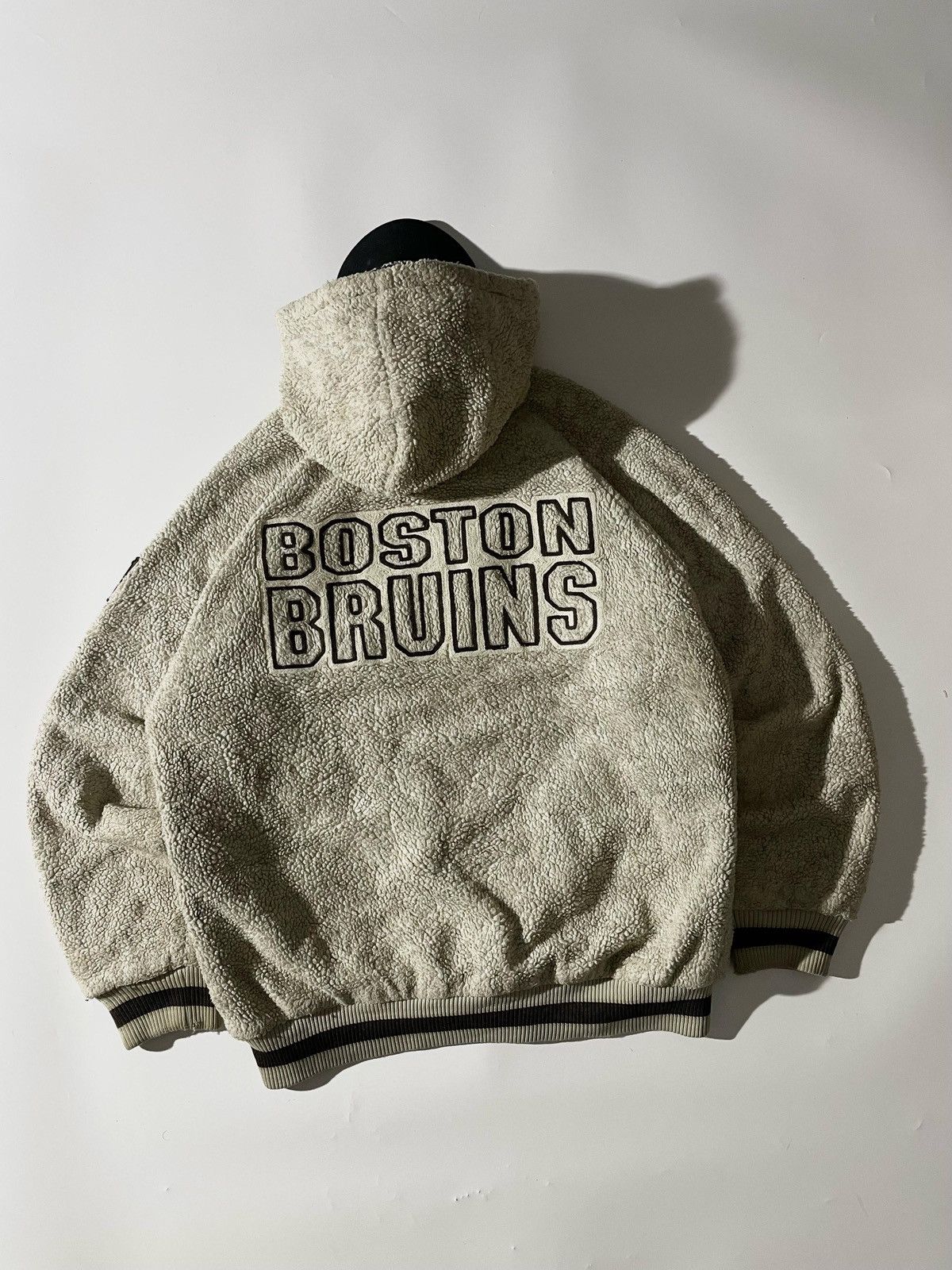 NHL × Vintage Vtg Boston Bruins by WWS NHL Size US XL / EU 56 / 4 - 2 Thumbnail