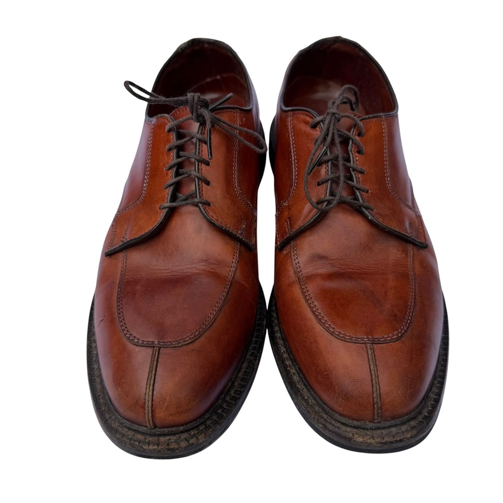 Allen Edmonds Allen Edmonds Split Toe Derby Shoes 10.5D Style 1628 Size US 10.5 / EU 43-44 - 3 Thumbnail