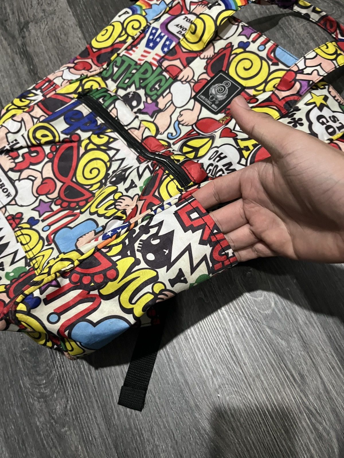 Hysteric Glamour × Japanese Brand 2 Way Hysteric Glamours Mini Backpack & Tote Bag Full Print Size ONE SIZE - 6 Thumbnail