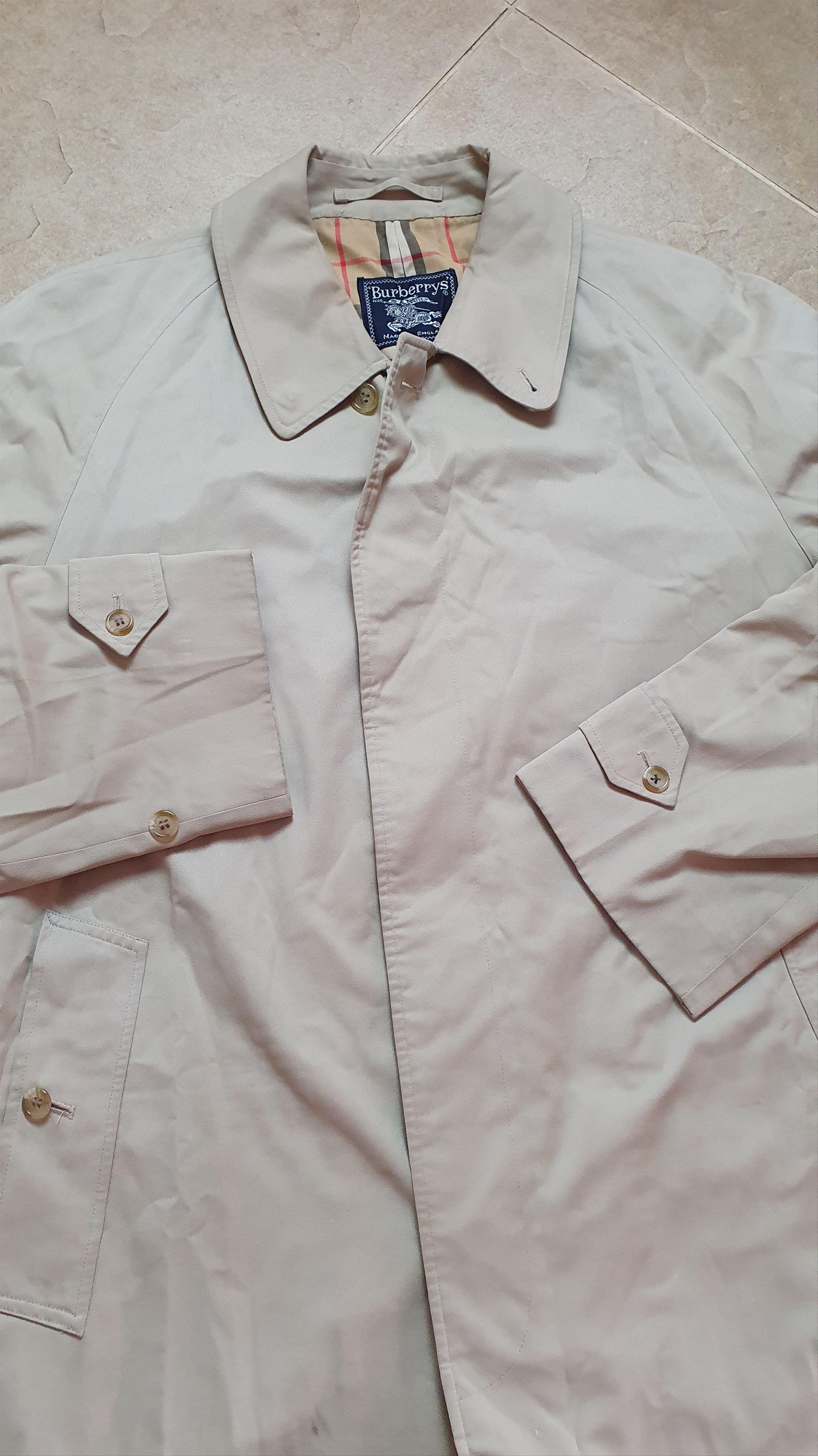 Burberry Vintage BURBERRY TRENCH COAT Classic Size 50 coat raincoat Size US M / EU 48-50 / 2 - 9 Thumbnail