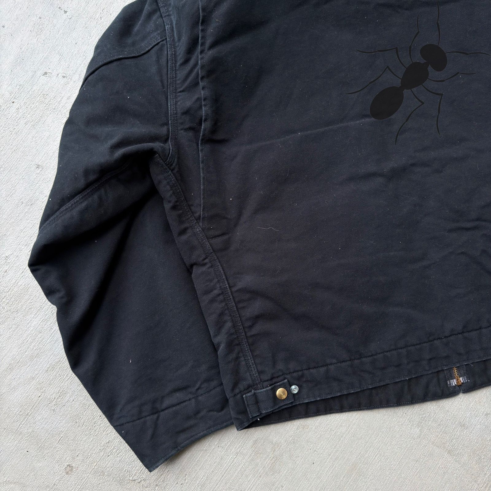 Carhartt × Vintage Carhartt J01 black Detroit work wear jacket Size US XL / EU 56 / 4 - 7 Thumbnail