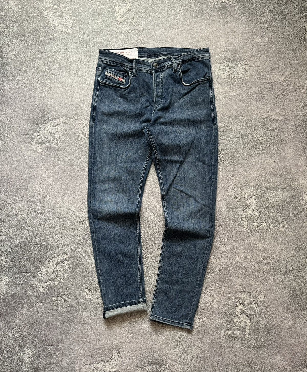 Diesel × Diesel Black Gold Diesel 33/32 blue denim pant trouser Jean chino y2k Size US 33 - 8 Thumbnail