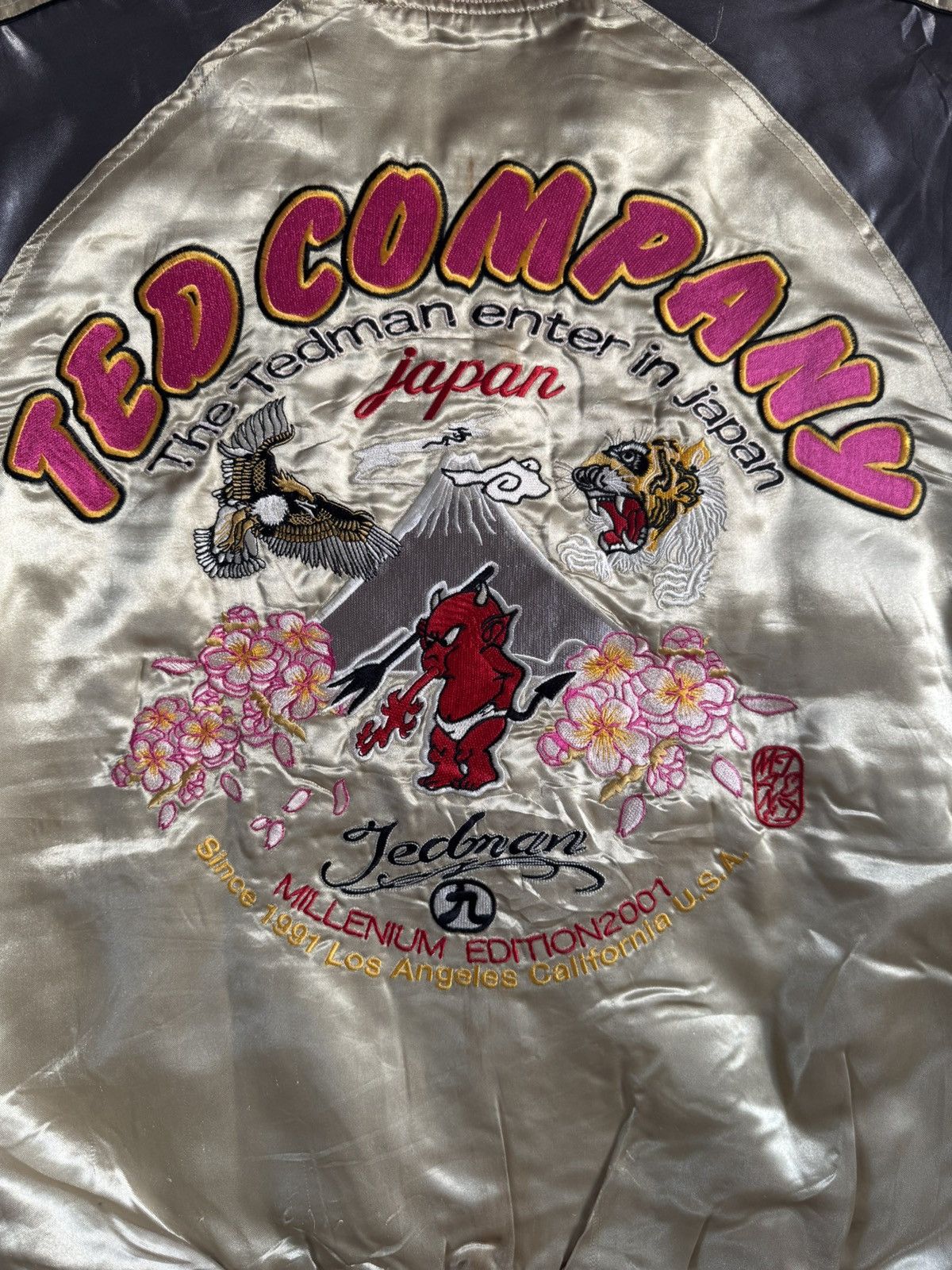 VERY RARE VINTAGE JACKET SOUVENIR SUKAJAN TEDMAN COMPANY