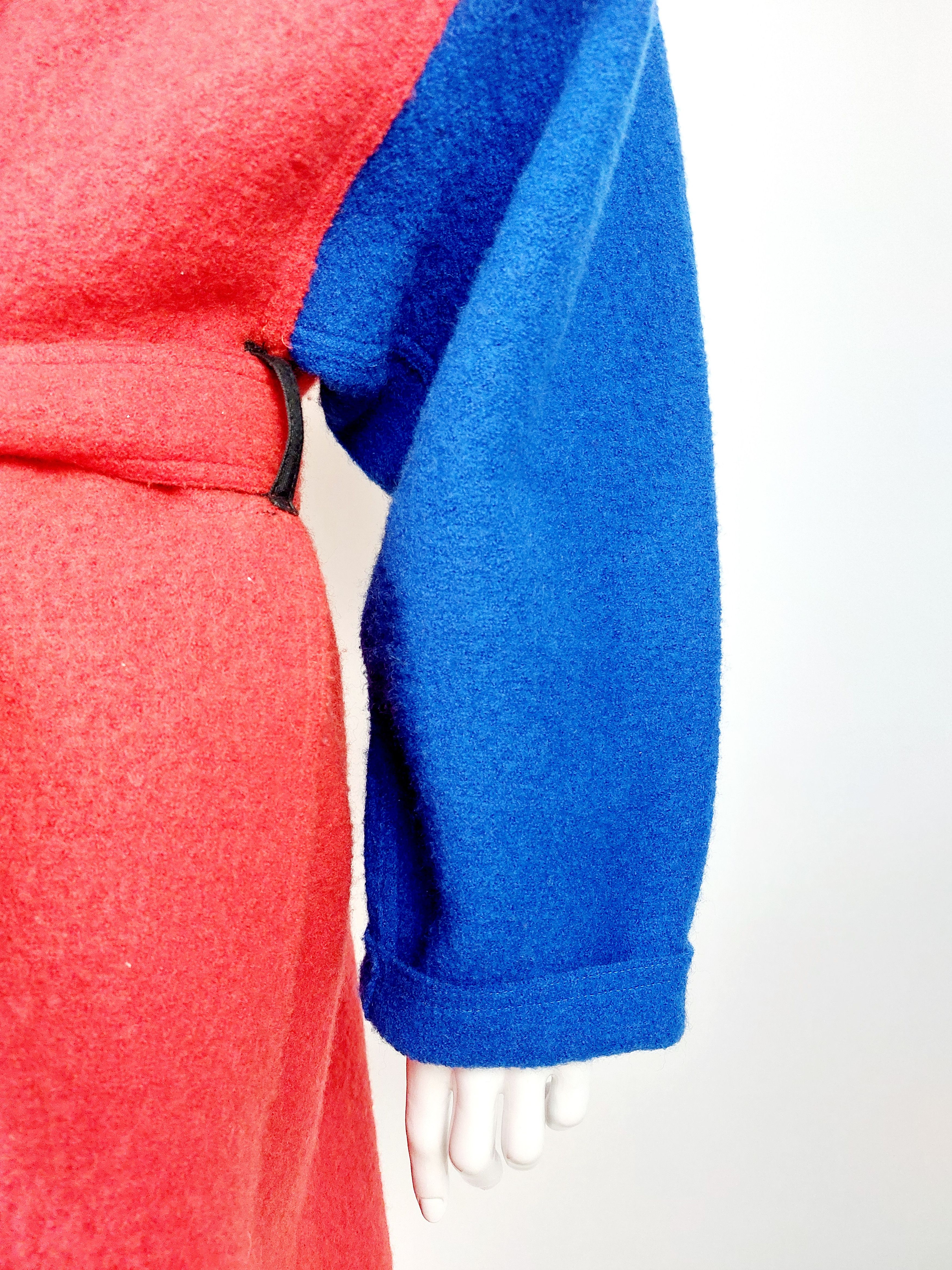 Jean Charles De Castelbajac Jean Charles JC De Castelbajac Wool Colorblock Coat Jacket Size US M / EU 48-50 / 2 - 5 Thumbnail