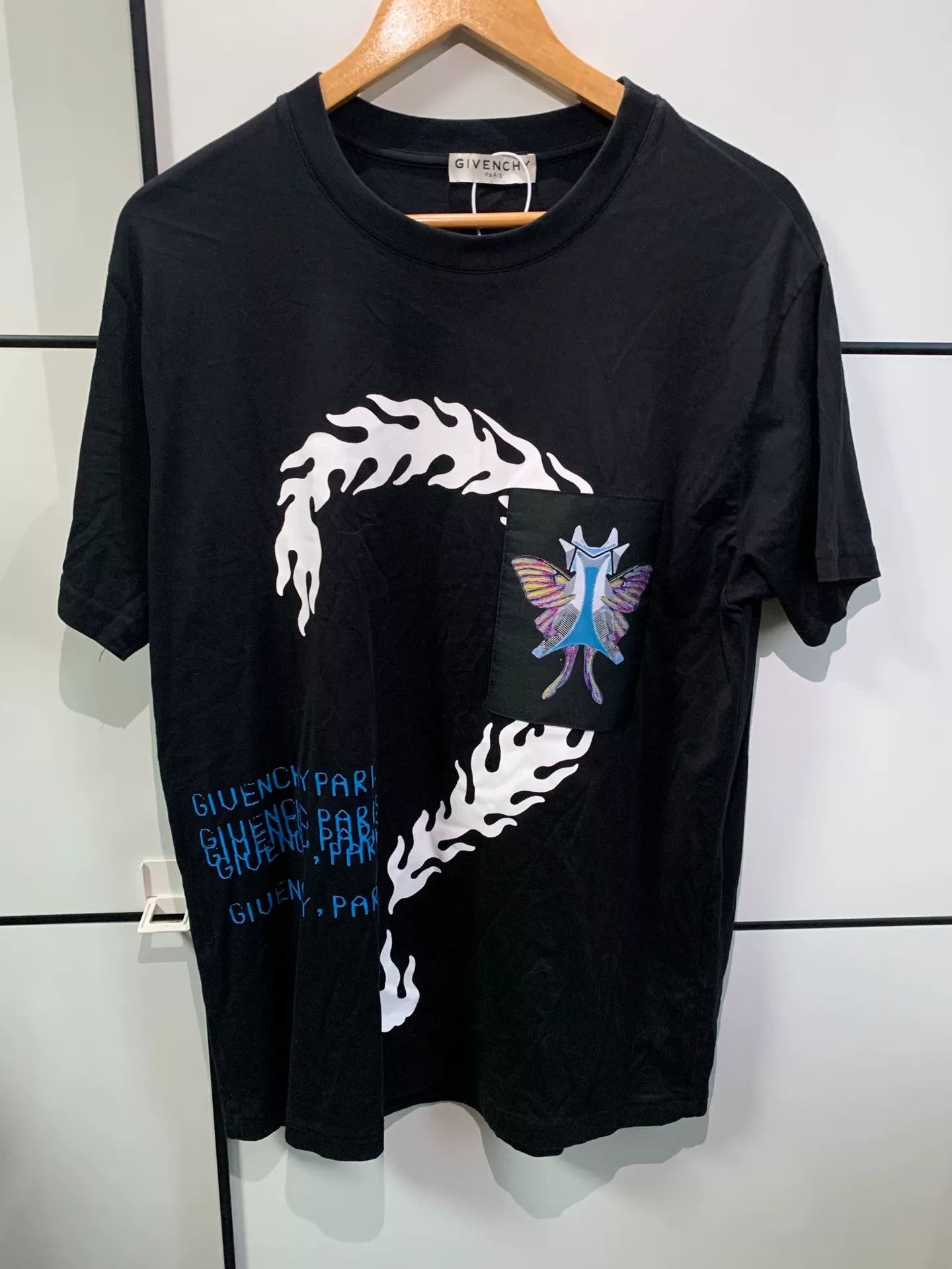 Givenchy Givenchy Black Short-Sleeve T-Shirt Size US L / EU 52-54 / 3 - 1 Thumbnail