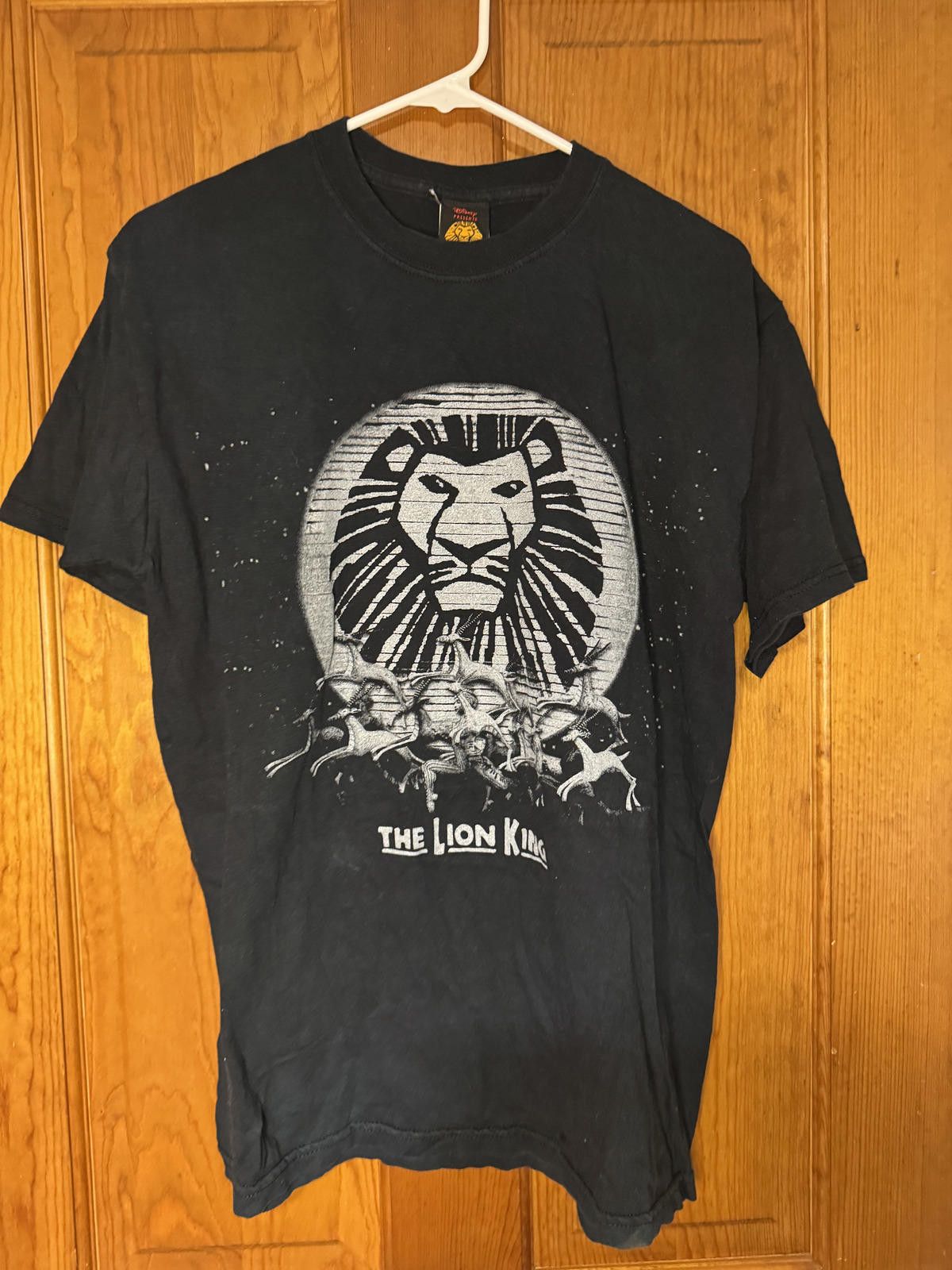 Disney The Lion King Broadway Musical Black Graphic T-Shirt Medium Size ONE SIZE - 1 Thumbnail