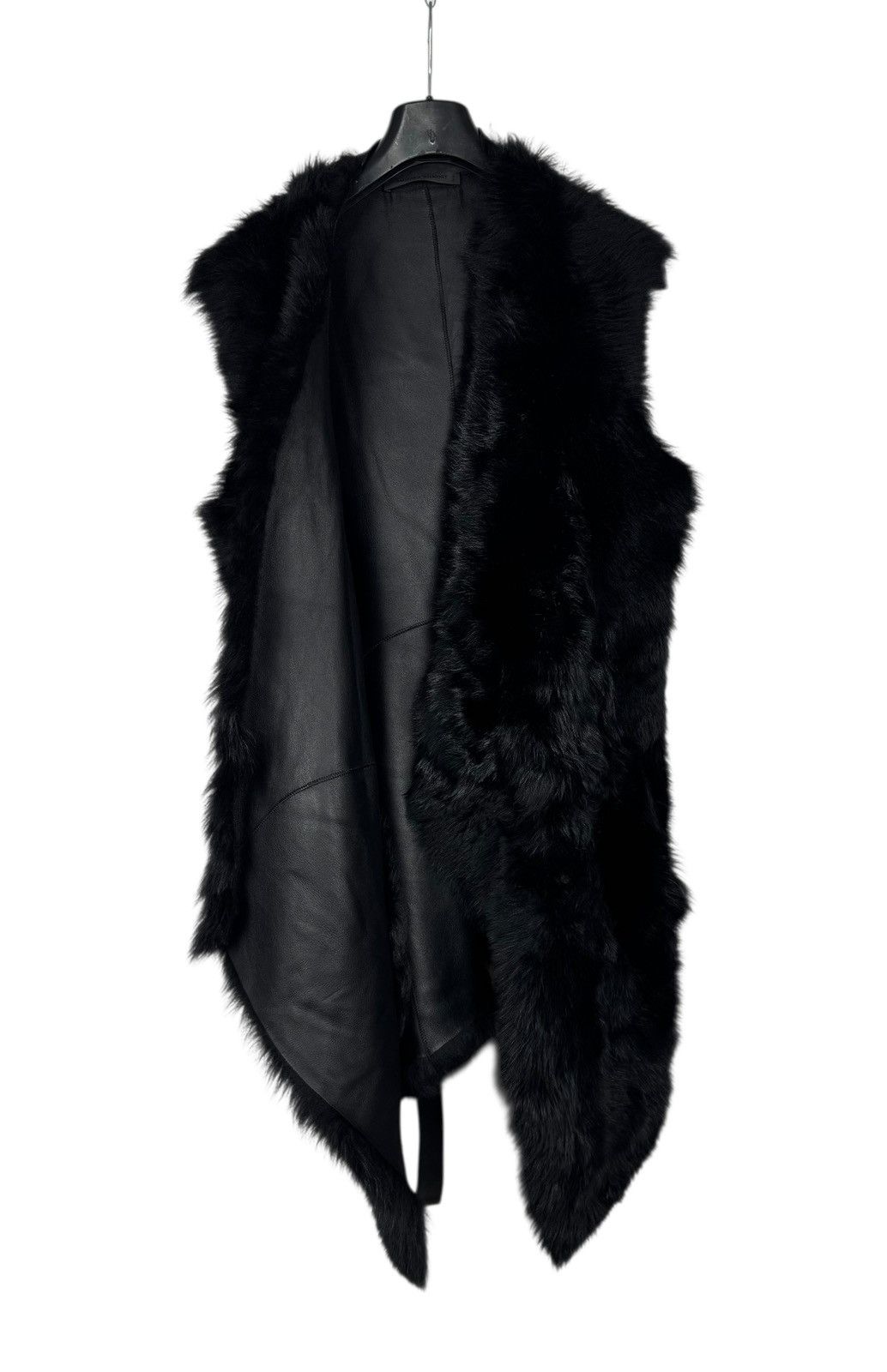 Other Aminaka Wilmont Fur Vest Belted Genuine Leather size 12 Size M / US 6-8 / IT 42-44 - 14 Thumbnail