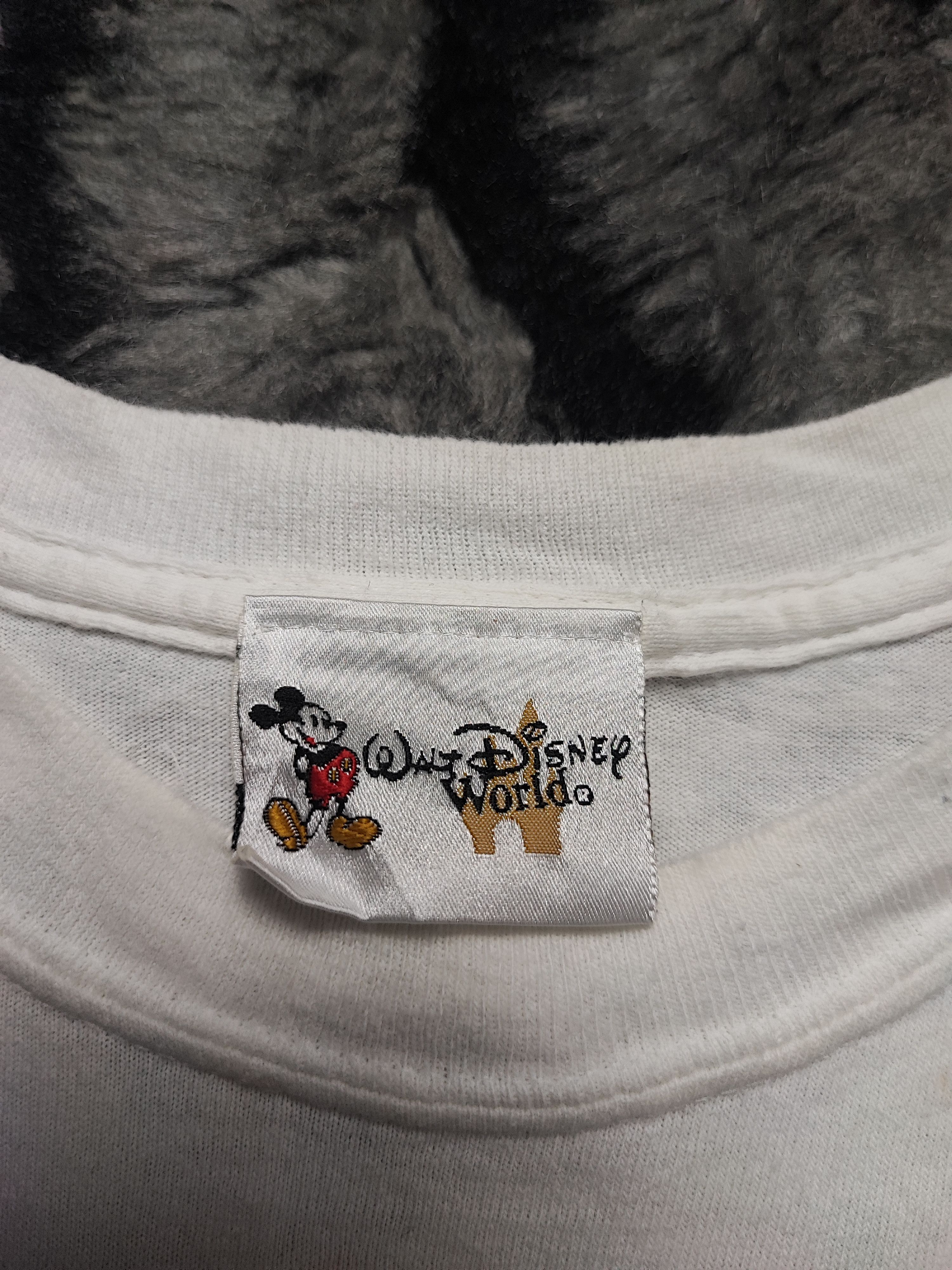 Disney Vintage Hollywood Mickey White Tshirt Full Character Size US XXL / EU 58 / 5 - 10 Thumbnail