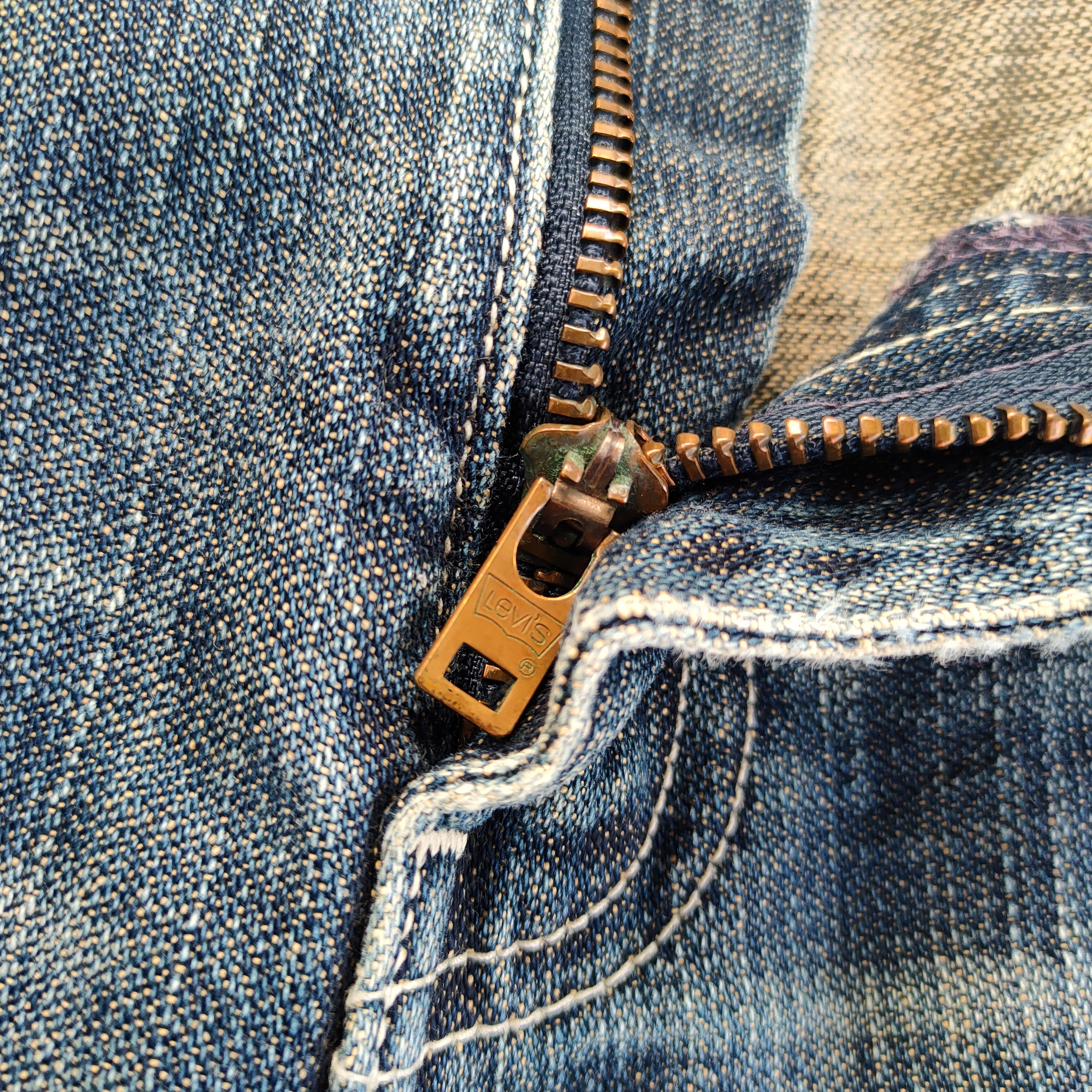 Levi's Vintage Clothing VINTAGE LEVI'S 503 FADED DISTRESSED JEAN DENIM PANTS Size US 36 / EU 52 - 9 Thumbnail