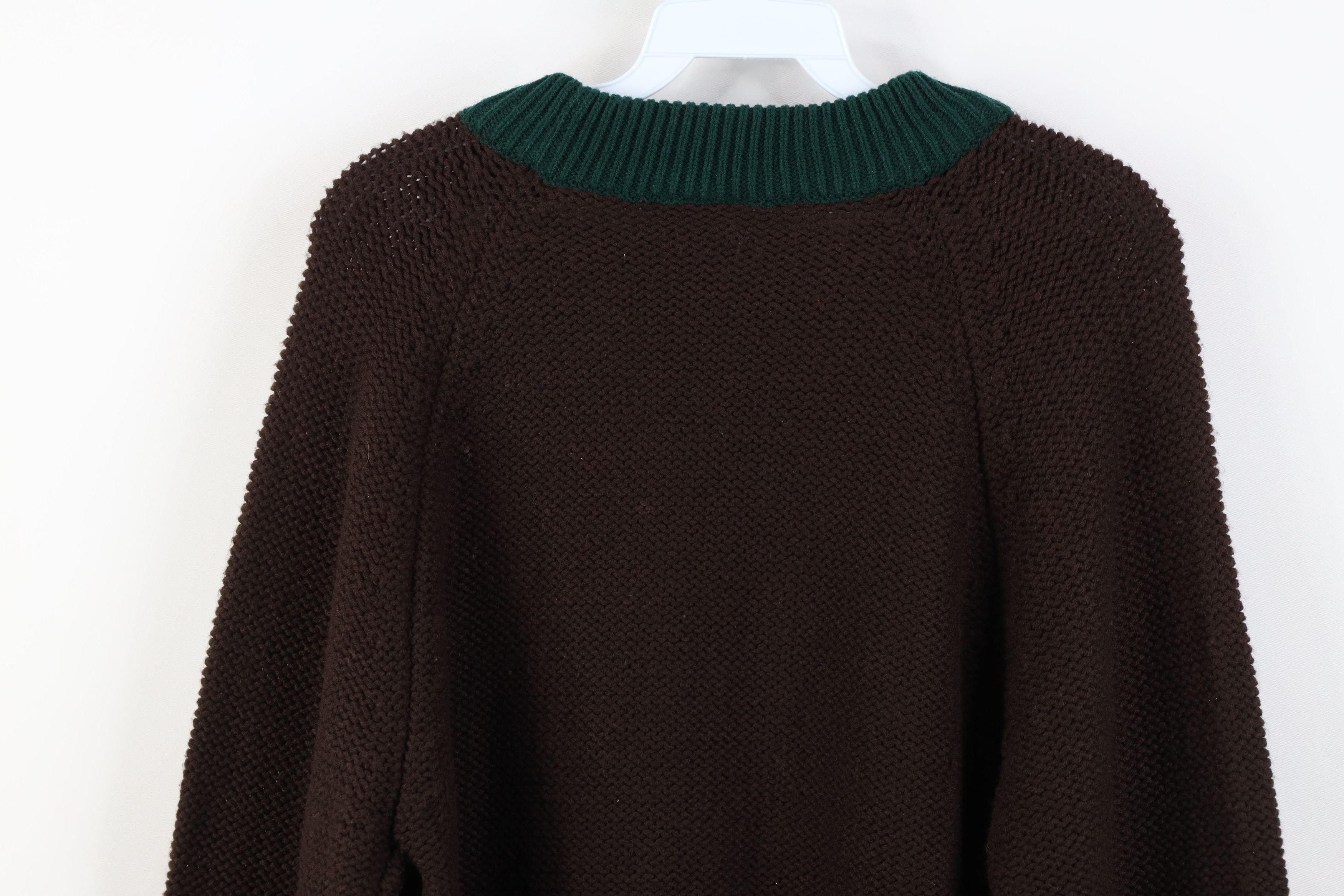 Vintage Vintage 70s Mid Century Modern MCM Chunky Knit Sweater Size US M / EU 48-50 / 2 - 13 Thumbnail