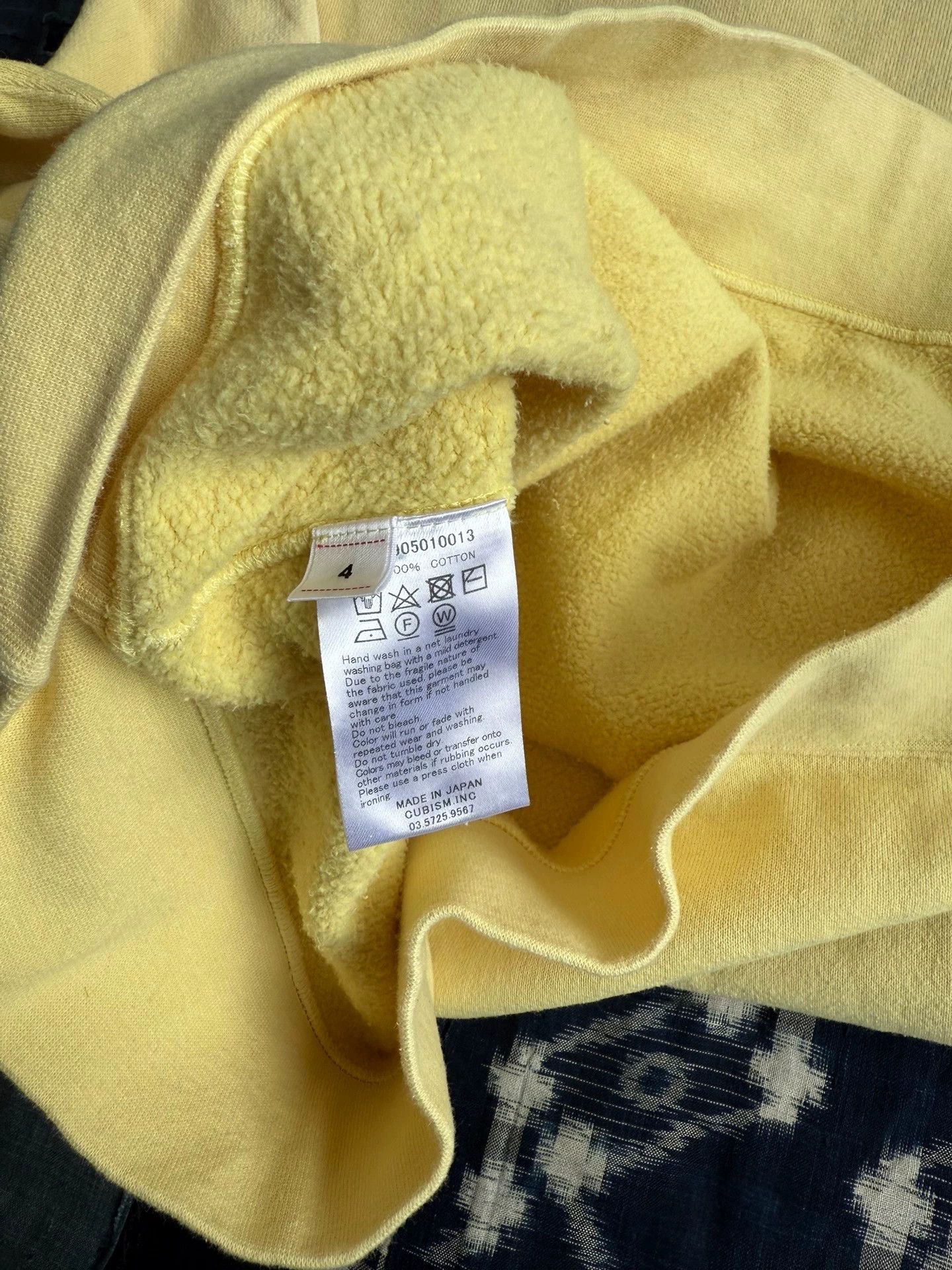 Visvim VISVIM 22SS ICT AMPLUS SB Sweatshirt Yellow Size 4 Size US XL / EU 56 / 4 - 9 Thumbnail