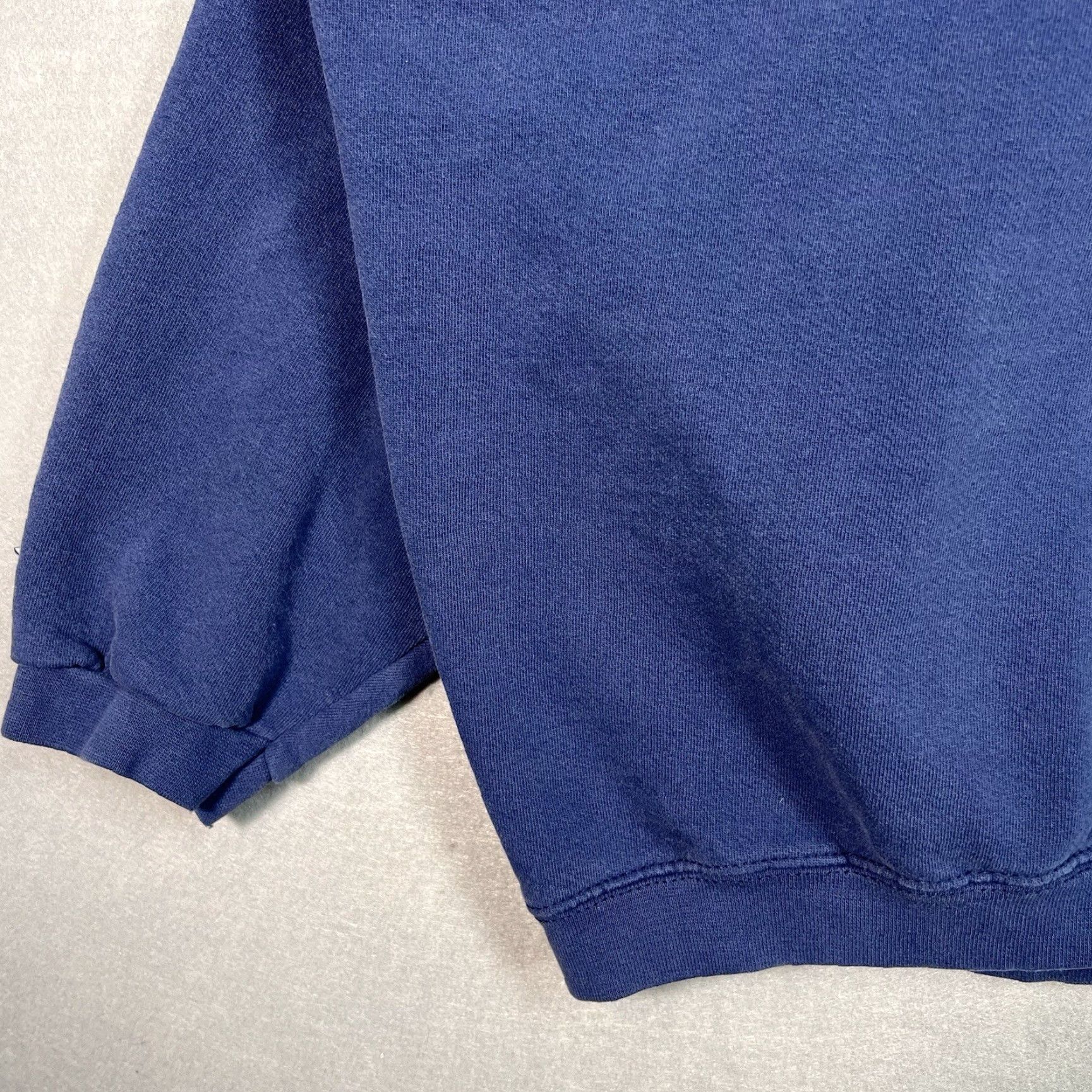 Nike VINTAGE Nike Embroidered Swoosh Sweatshirt Shirt Adult XL Blue 90s Mens Crewneck Pullover Comfort Sweatshirt Size US XL / EU 56 / 4 - 6 Thumbnail