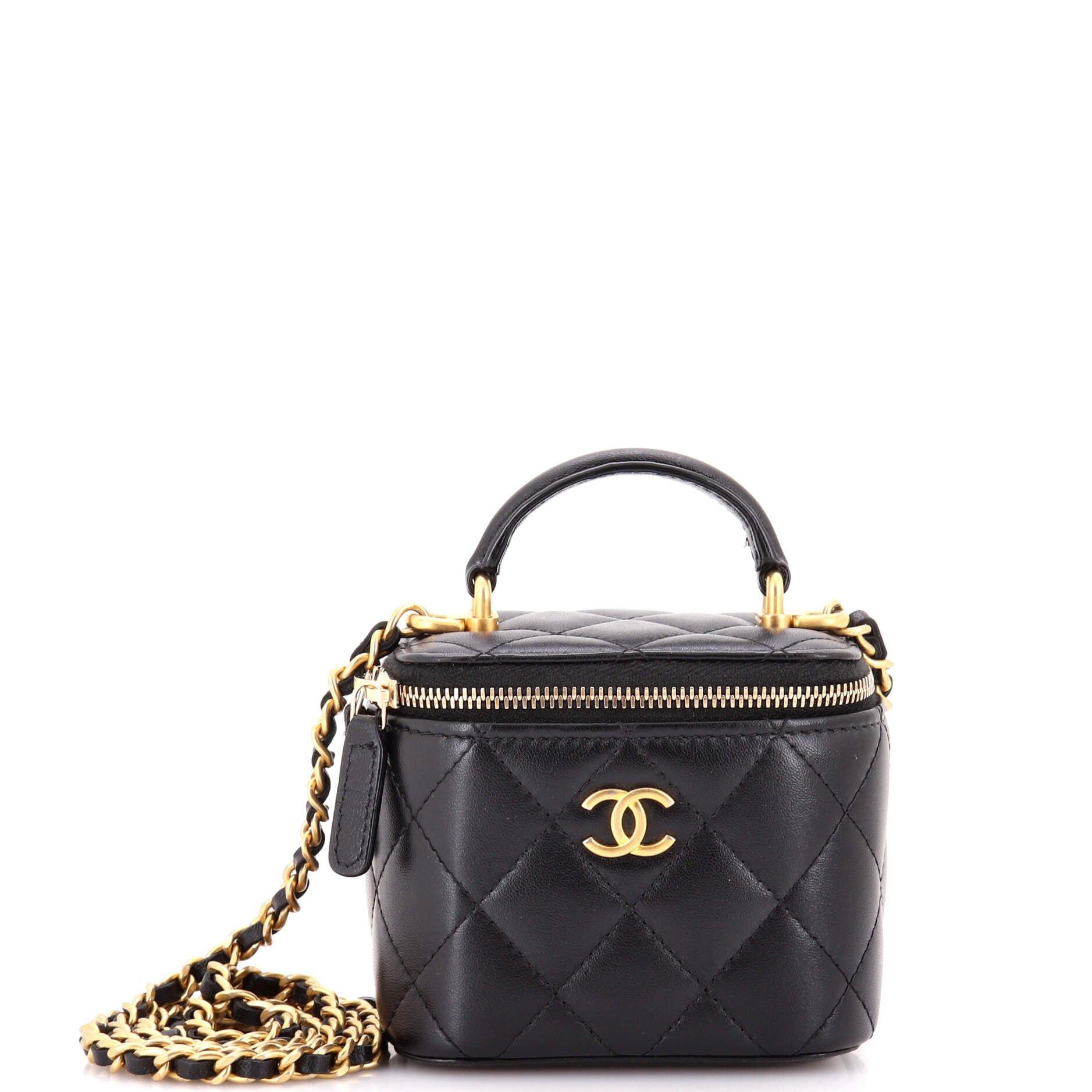 Chanel Classic Top Handle Vanity Case with Chain Size ONE SIZE - 1 Thumbnail