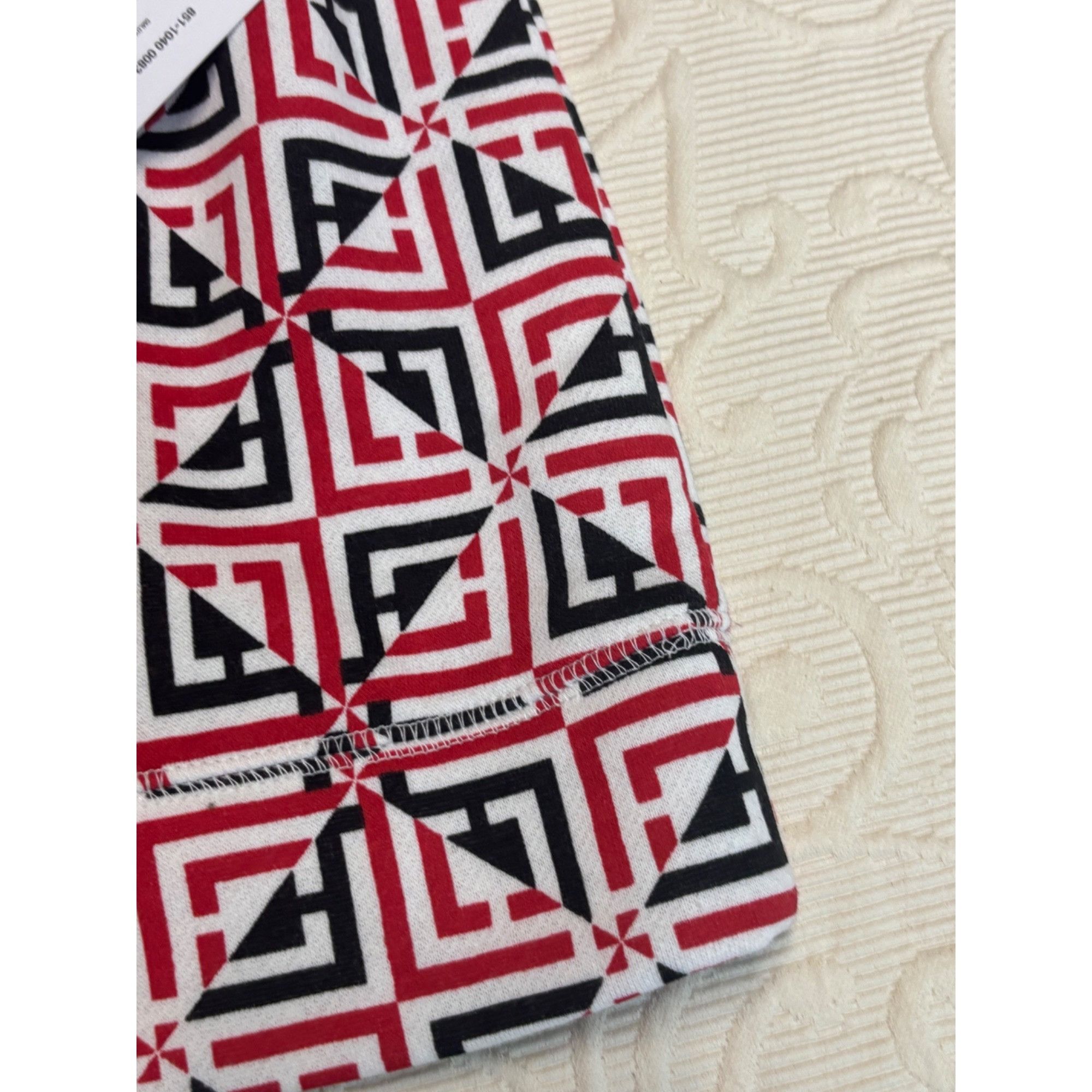 Liz Claiborne Liz Claiborne Women’s Printed V-neck Bishop Sleeve Sweatshir Size L / US 10 / IT 46 - 14 Thumbnail