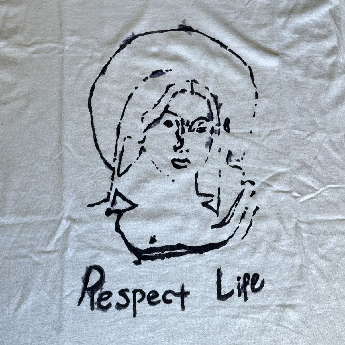 S4LEM Salem S4LEM Respect Life White/Black Graphic Logo Tee Shirt Size US XL / EU 56 / 4 - 3 Thumbnail