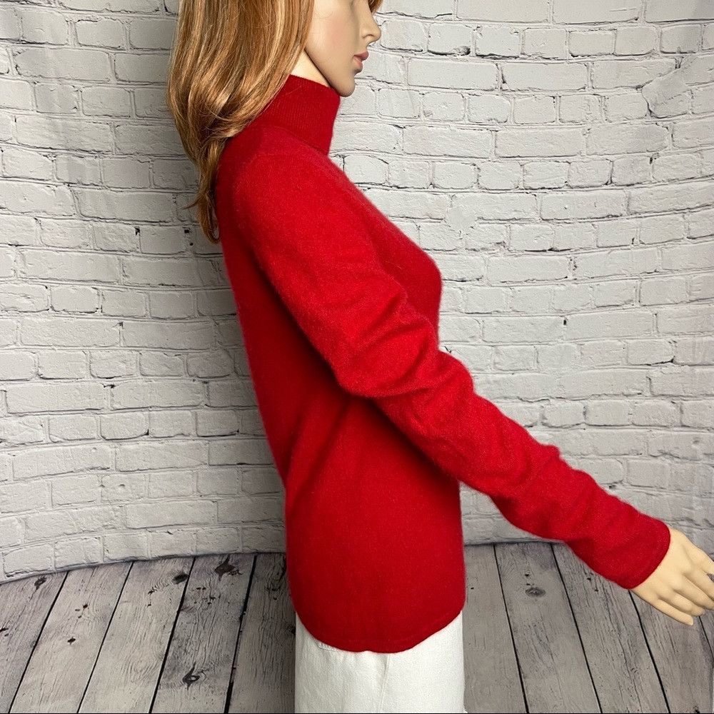 Other Charter Club Cashmere Red Turtleneck Sweater Size M Size M / US 6-8 / IT 42-44 - 5 Thumbnail