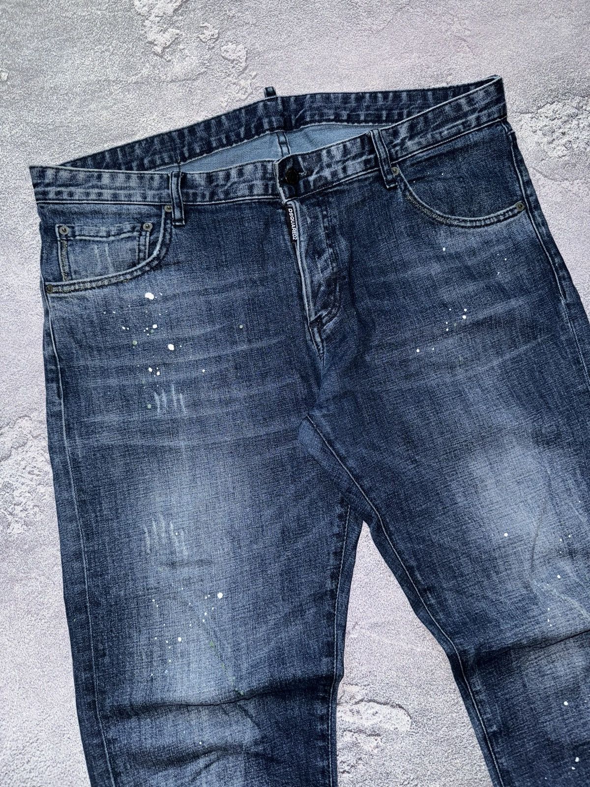 Dsquared2 Dsquared2 54 distressed denim pant trouser Jean chino y2k Size US 36 / EU 52 - 13 Thumbnail