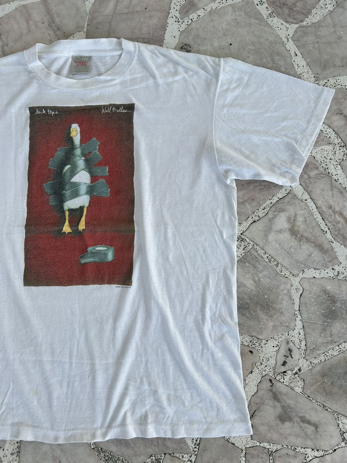 Vintage Ductape by will bullas art tee vintage Size US L / EU 52-54 / 3 - 5 Thumbnail