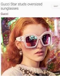 Gucci Gucci GG3870S Z0MZ9 sunglasses New studs stars oversize Size ONE SIZE - 8 Thumbnail