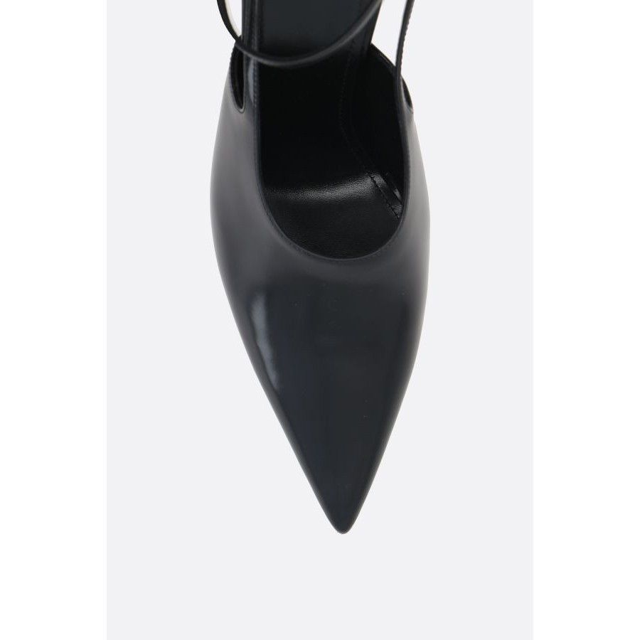 Givenchy GIVENCHY Show Black Leather Slingbacks New & Authentic (Wome Size US 7 / IT 37 - 5 Thumbnail
