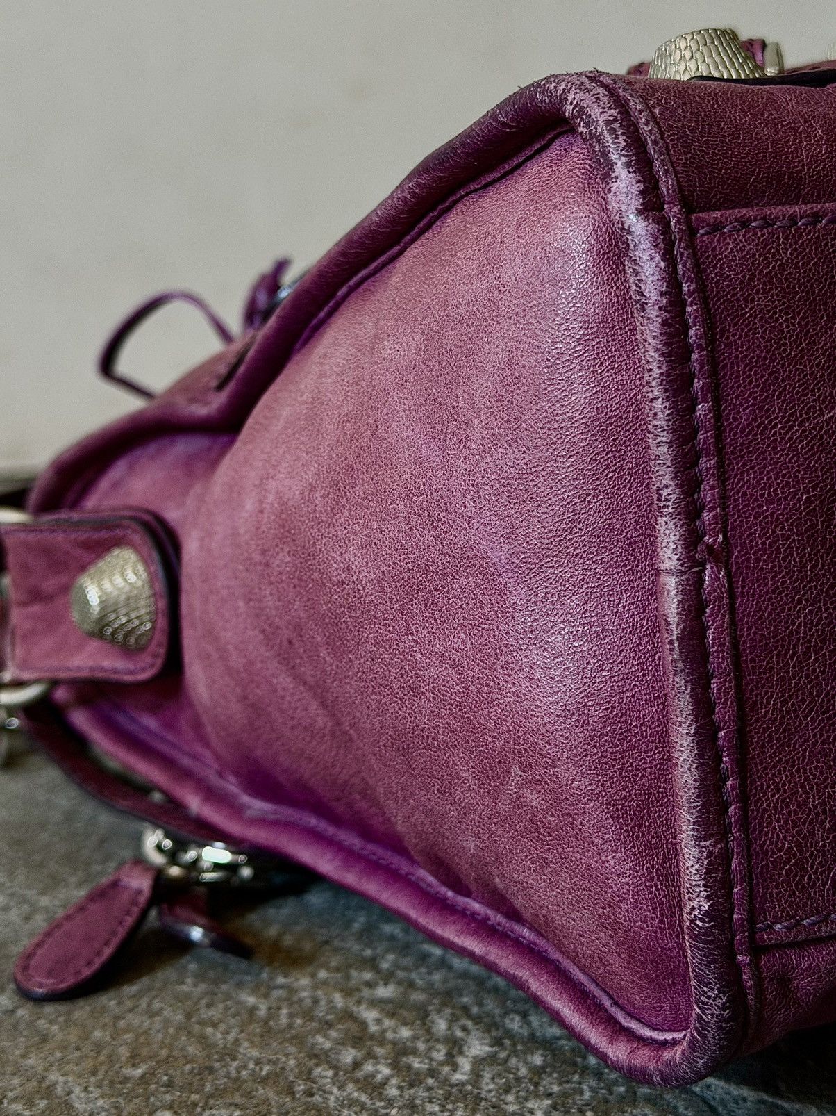Balenciaga Balenciaga - 2000’s - Classic Motorcycle City -Lambskin Bag Size ONE SIZE - 13 Thumbnail