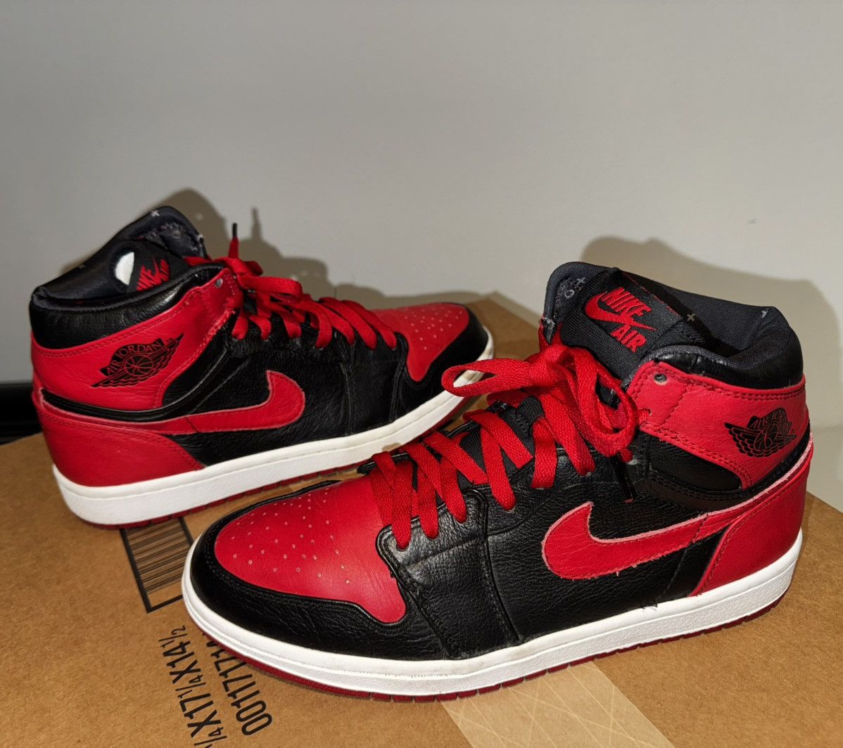 Jordan Brand 2011 BANNED JORDAN 1 (RARE) Size US 10.5 / EU 43-44 - 3 Thumbnail