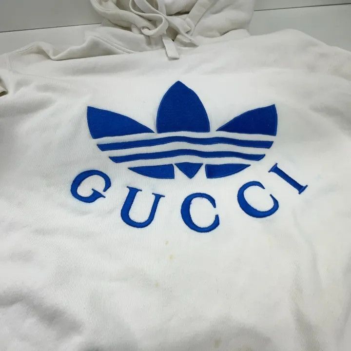 Gucci Gucci Gucci x adidas Logo Hoodie Sweatshirt -2506 Size US S / EU 44-46 / 1 - 5 Thumbnail