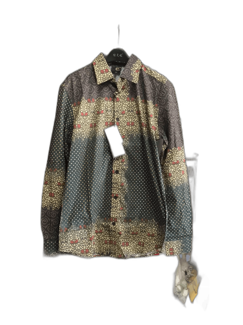 Roberto Cavalli Cavalli Casual Shirt New Authentic Size 46 Size US L / EU 52-54 / 3 - 1 Thumbnail