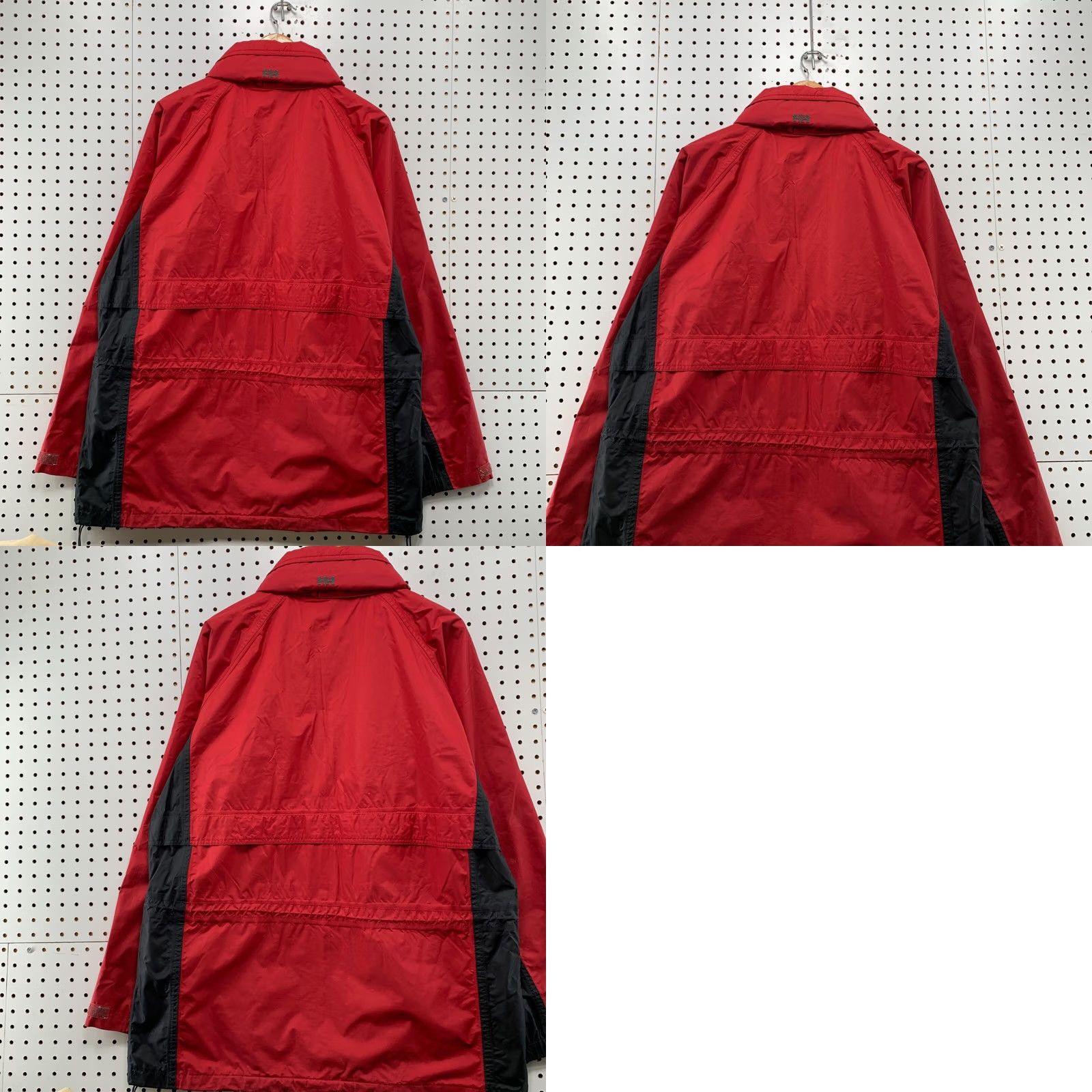 Helly Hansen Helly Hansen Jacket Mens Large Nylon Hooded Vented Windbreaker Red Size US L / EU 52-54 / 3 - 9 Thumbnail