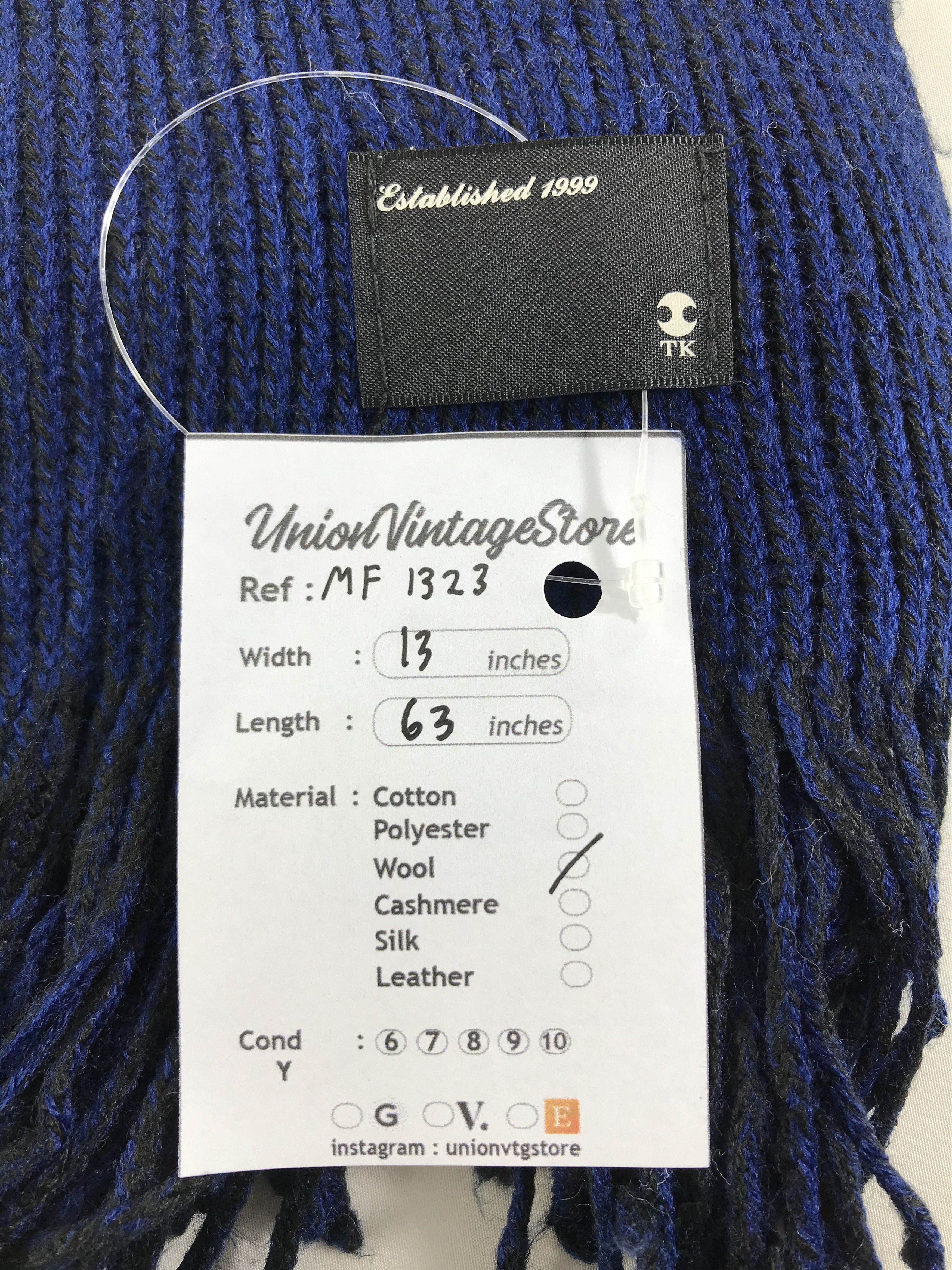 Takeo Kikuchi Vintage Takeo Kikuchi Scarf/Muffler/Neckwear MF1323 Size ONE SIZE - 4 Thumbnail