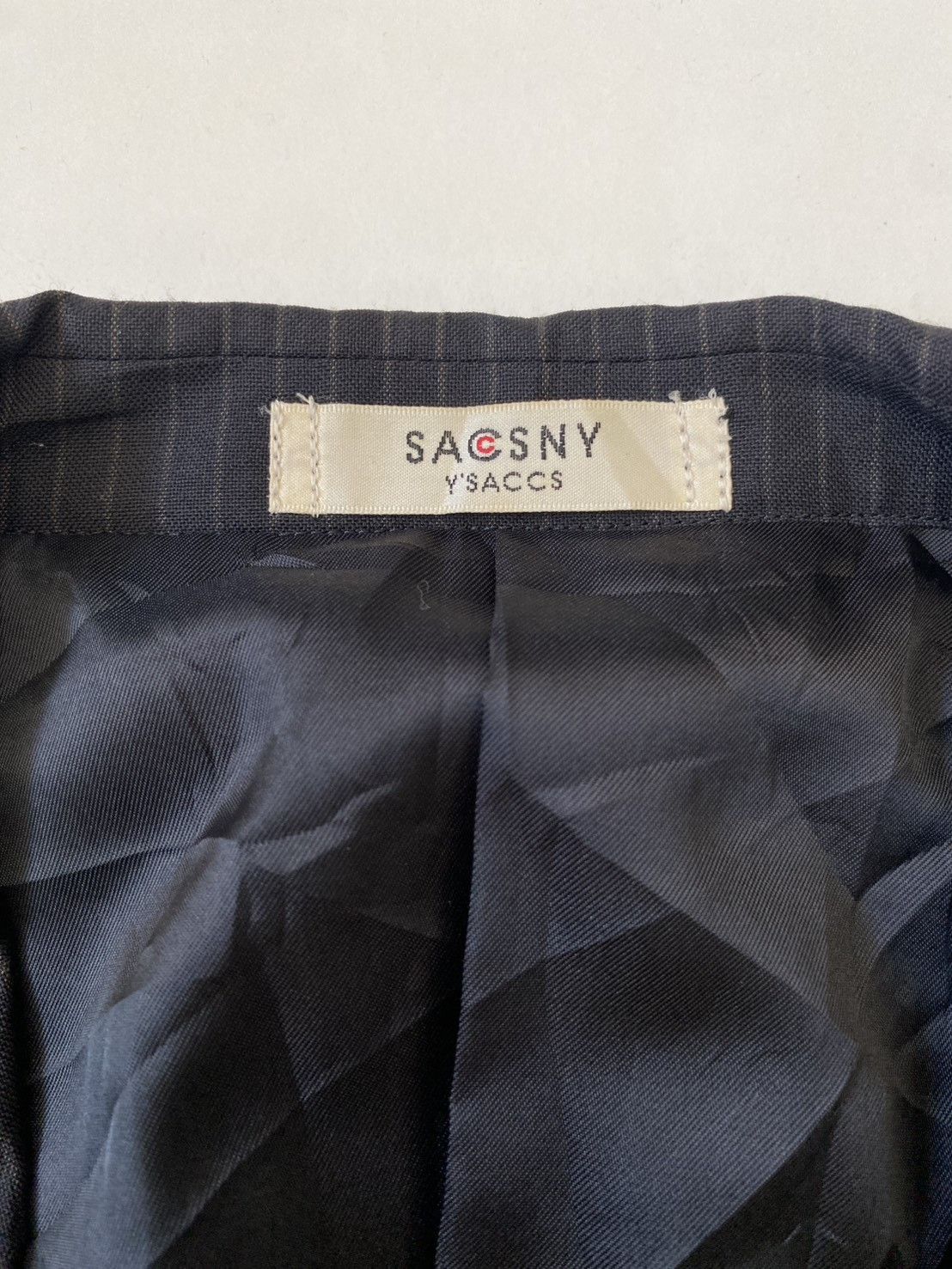 Yohji Yamamoto Yohji Yamamoto Sacsny Y’Saccs Blazer Size 42R - 2 Thumbnail