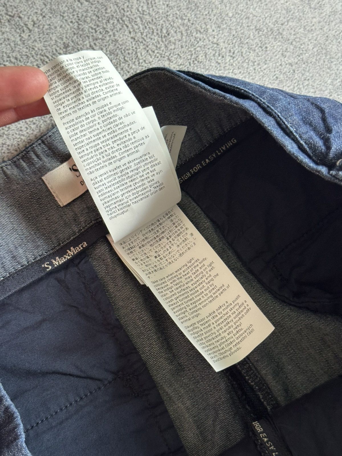 Max Mara Max Mara US8/I42/F40 pants trousers chinos relaxed palazzo Size 30" / US 8 / IT 44 - 11 Thumbnail