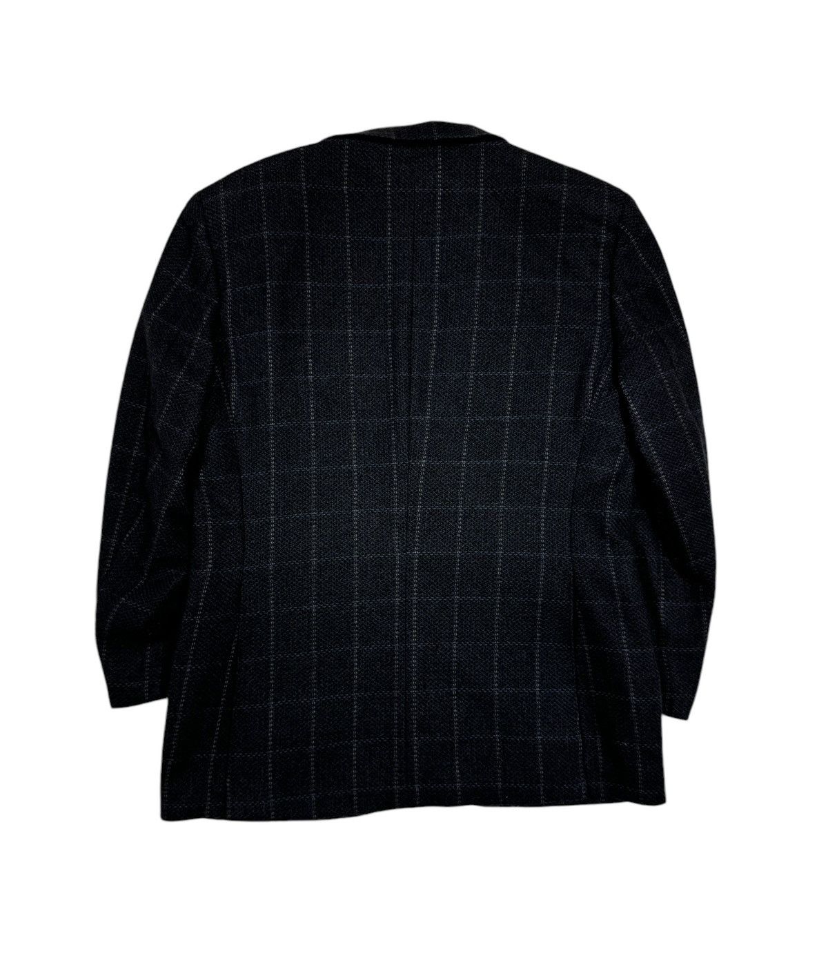 Burberry Burberry London Checked Blazer Cashmere Jacket Japan Size 48R - 2 Thumbnail