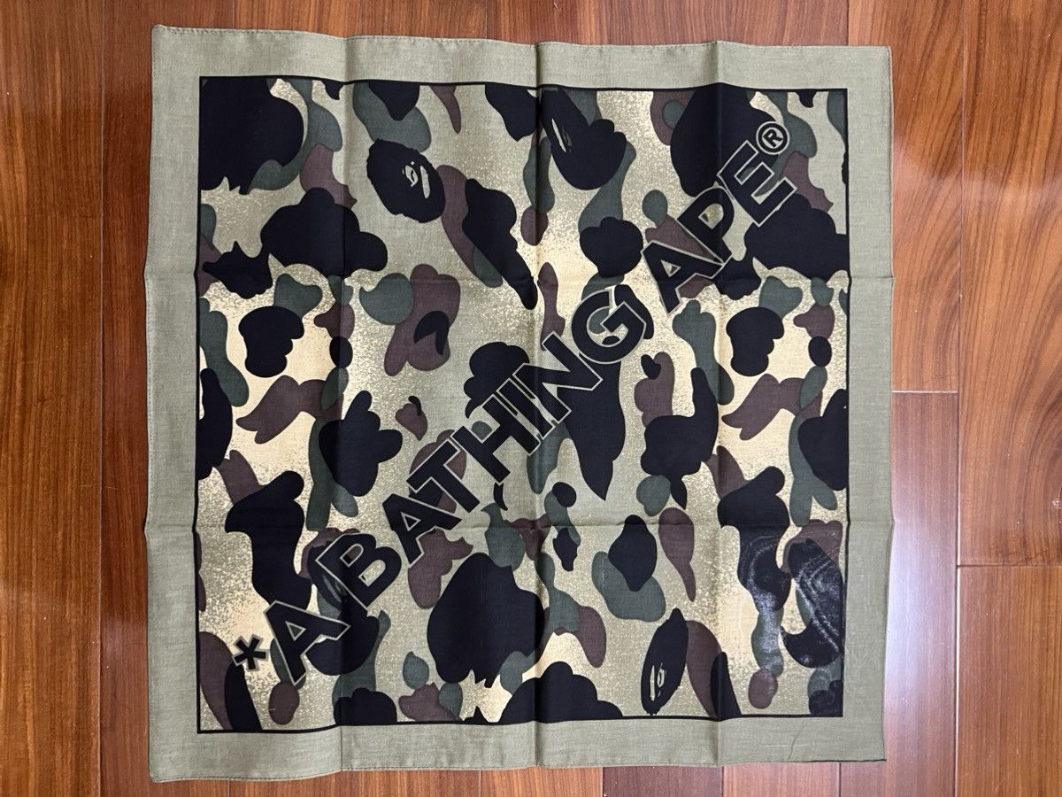 Bape Bape 1ST CAMO Bandana Size ONE SIZE - 4 Thumbnail