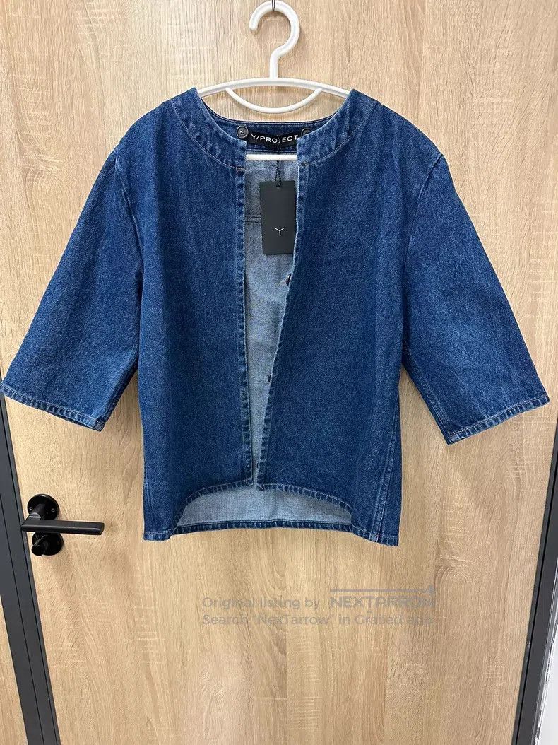 Y/Project Y/Project Deconstructed Denim Jacket Size US S / EU 44-46 / 1 - 1 Thumbnail