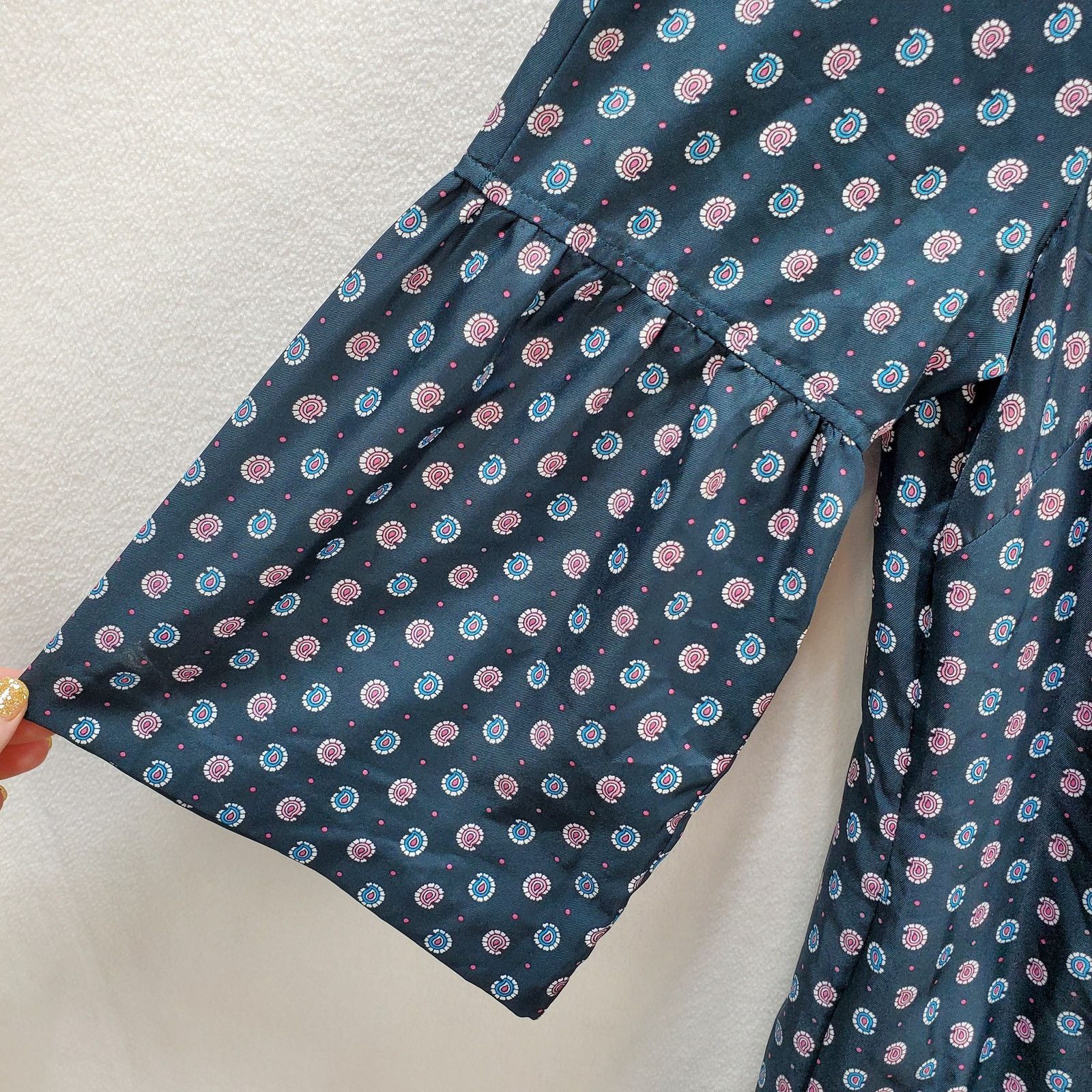 Banana Republic Banana Republic Dress Womens Medium Shift Midi Blue Size M / US 6-8 / IT 42-44 - 10 Thumbnail