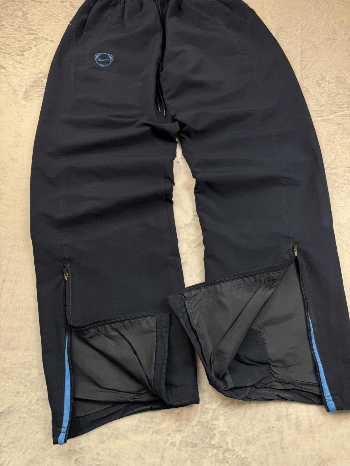 Nike × Vintage NIKE VINTAGE BASIC LOGO OVERSIZE BAGGY PANTS Size US 34 / EU 50 - 4 Thumbnail