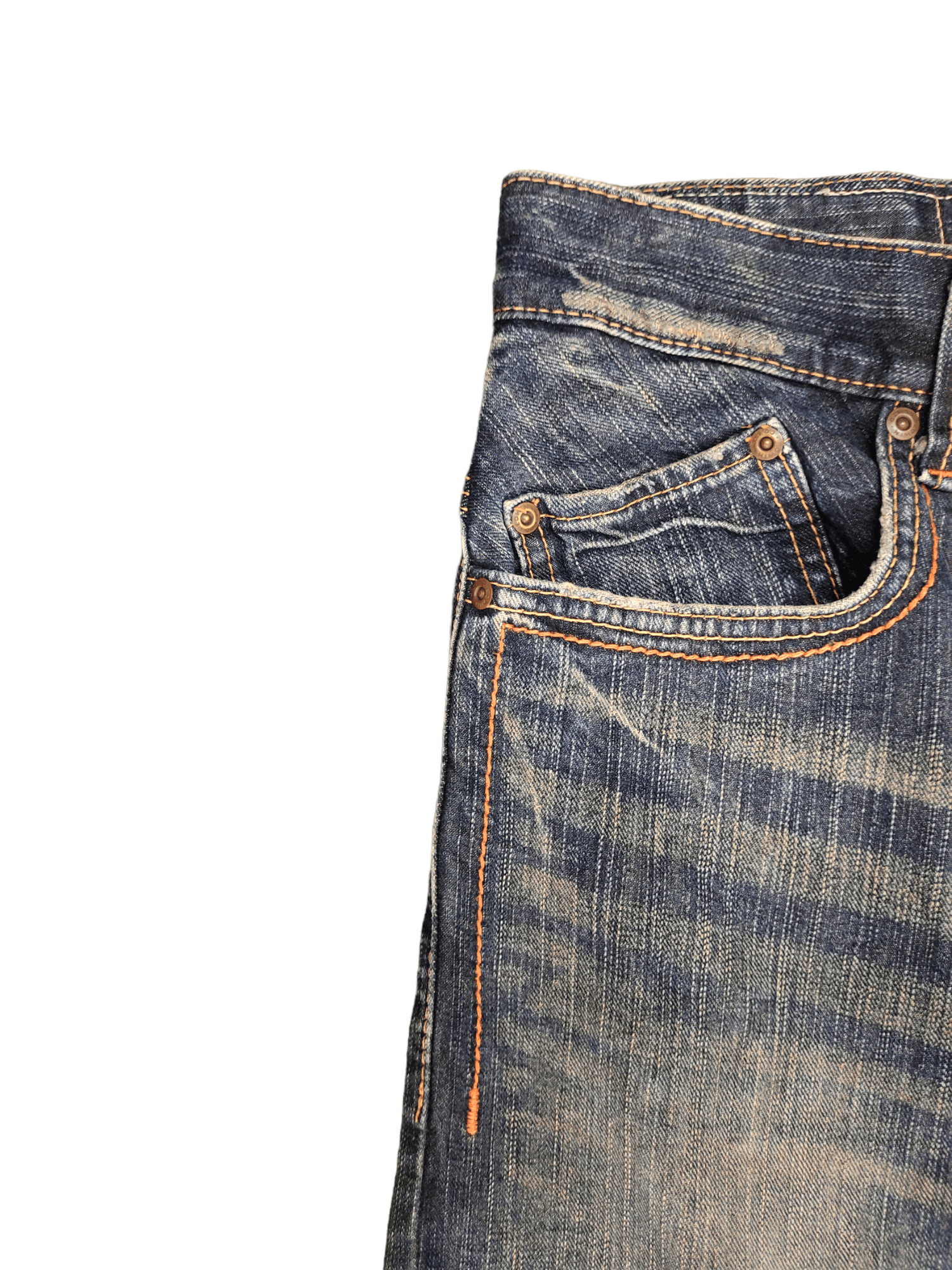Hysteric Glamour × Undercover Flare Jeans Edwin Xv-s Distressed Denim Boot Cut Y2k Size US 29 - 5 Thumbnail