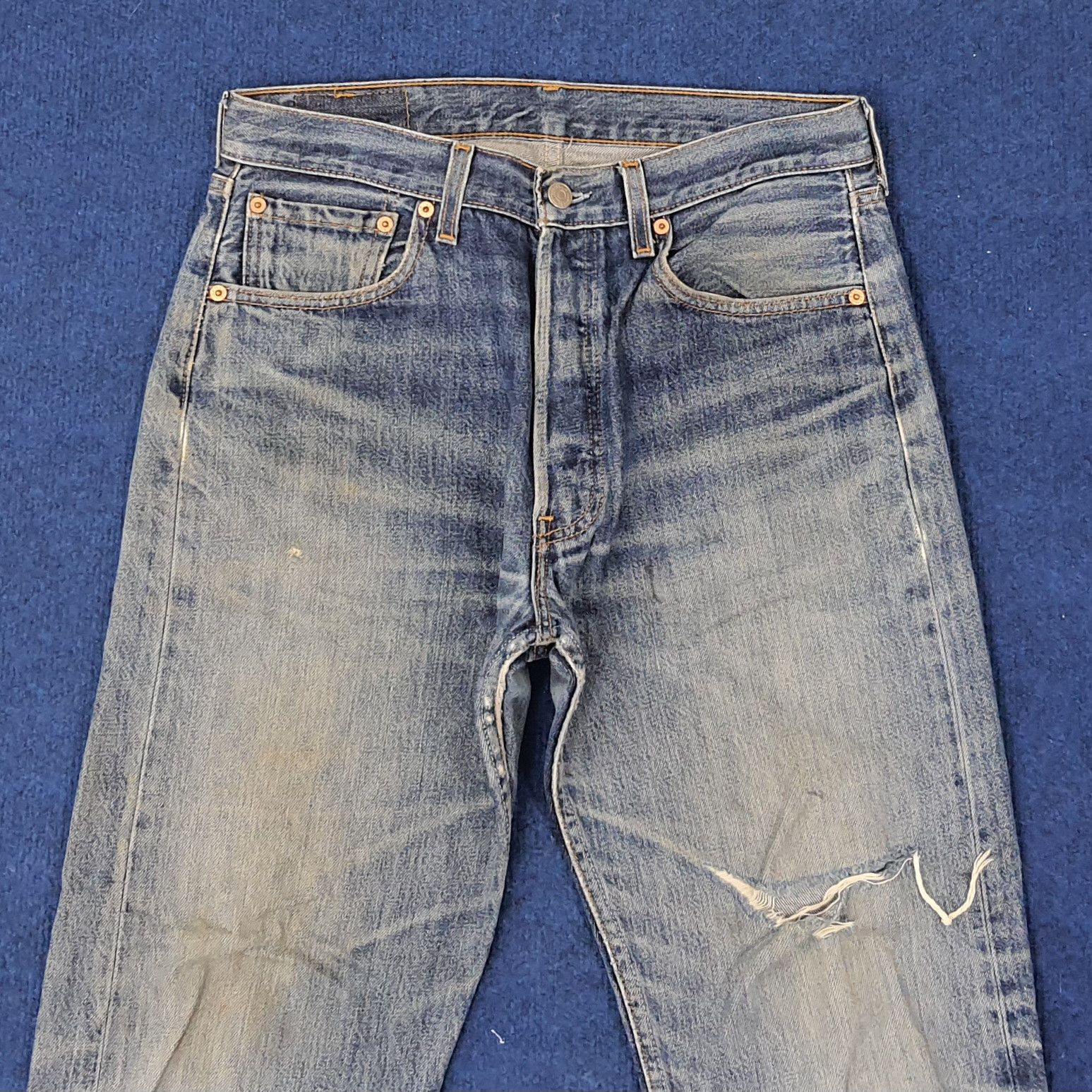 Levi's Vintage Levi's 501 Classic Jeans C235N18 Size US 30 / EU 46 - 2 Thumbnail