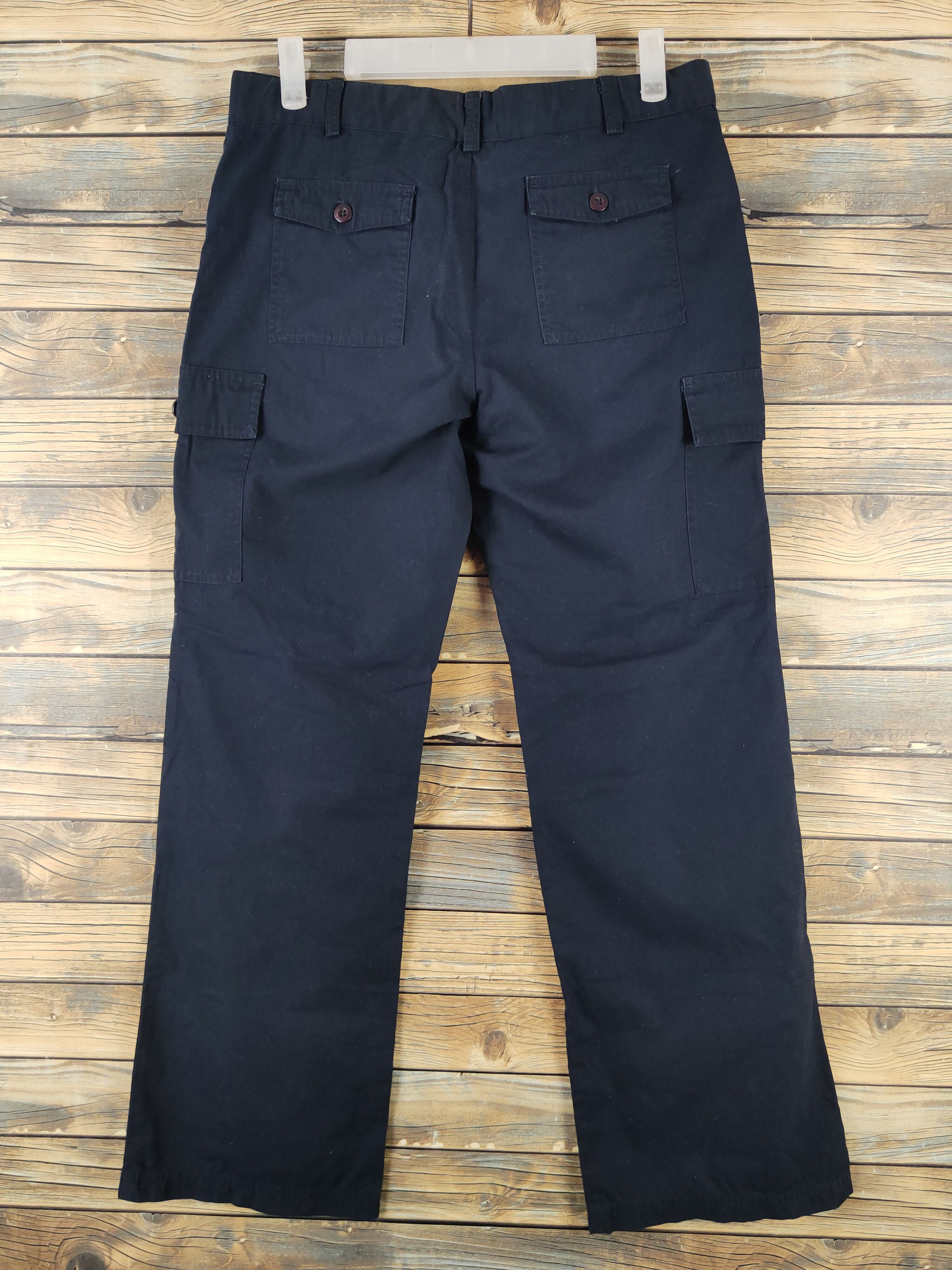 Other DL Cinema Black Multipocket Tactical Cargo Pants #895 Size 30" / US 8 / IT 44 - 7 Thumbnail