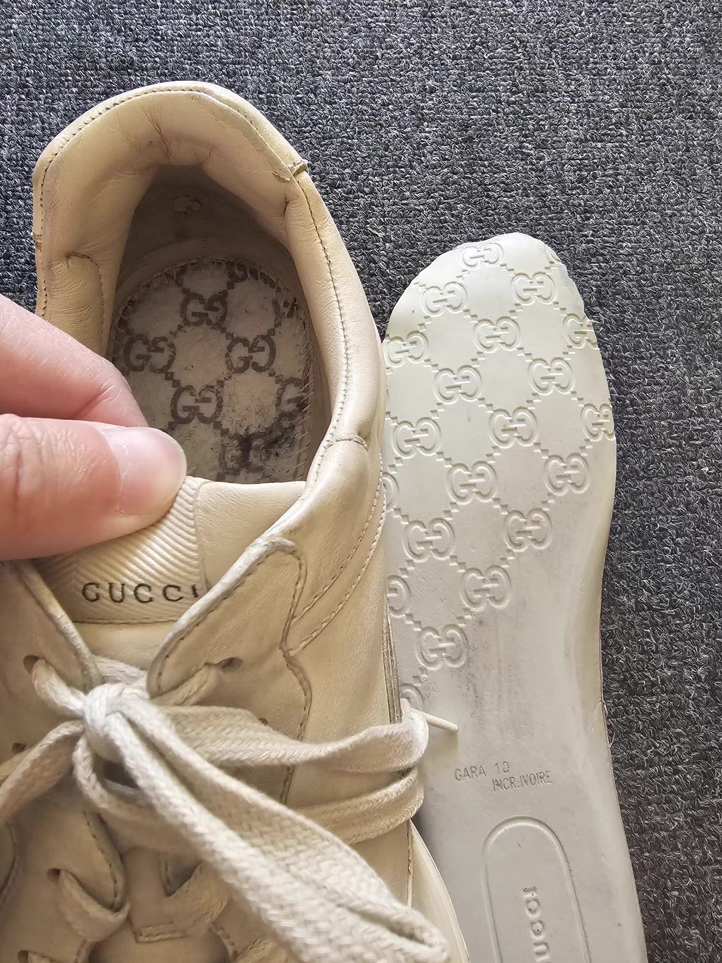 Gucci Gucci dad sneakers Q4 Size US 12 / EU 45 - 7 Thumbnail