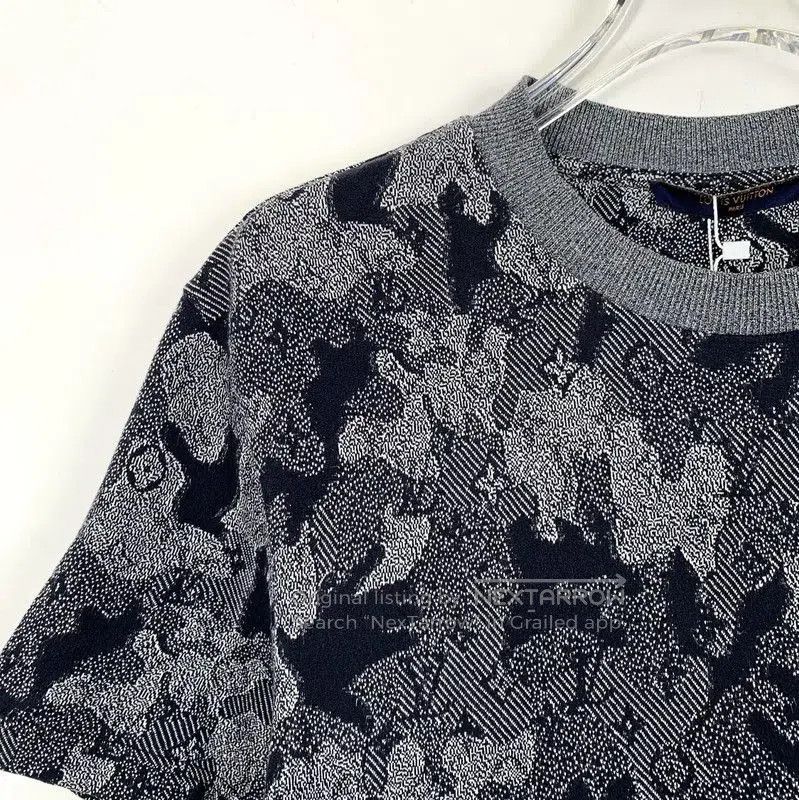 Louis Vuitton Louis Vuitton Women's Gray Cotton T. Size XS / US 0-2 / IT 36-38 - 3 Thumbnail