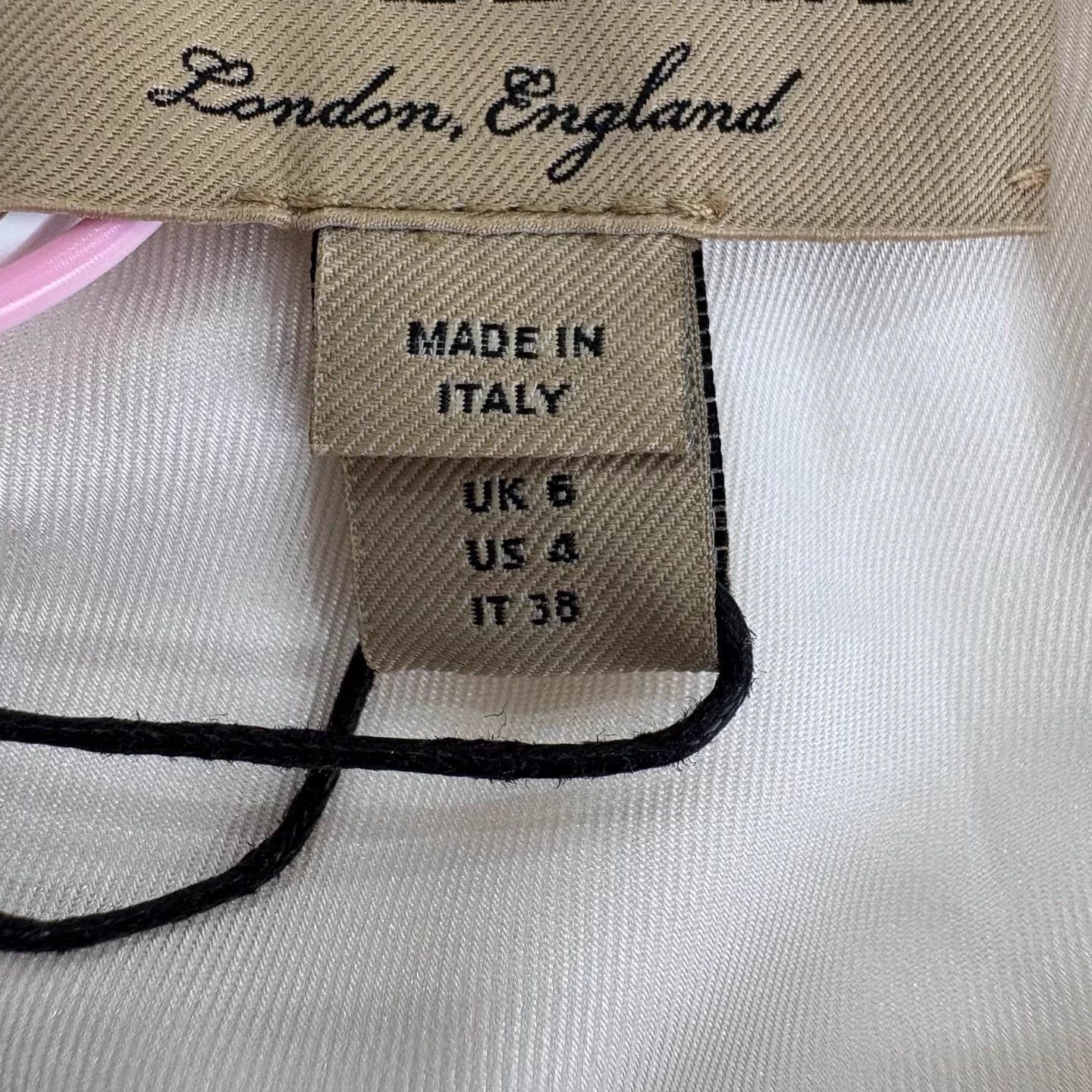 Burberry Burberry Women's Silk Colorblocked Vest Size 38 Size XS / US 0-2 / IT 36-38 - 4 Thumbnail