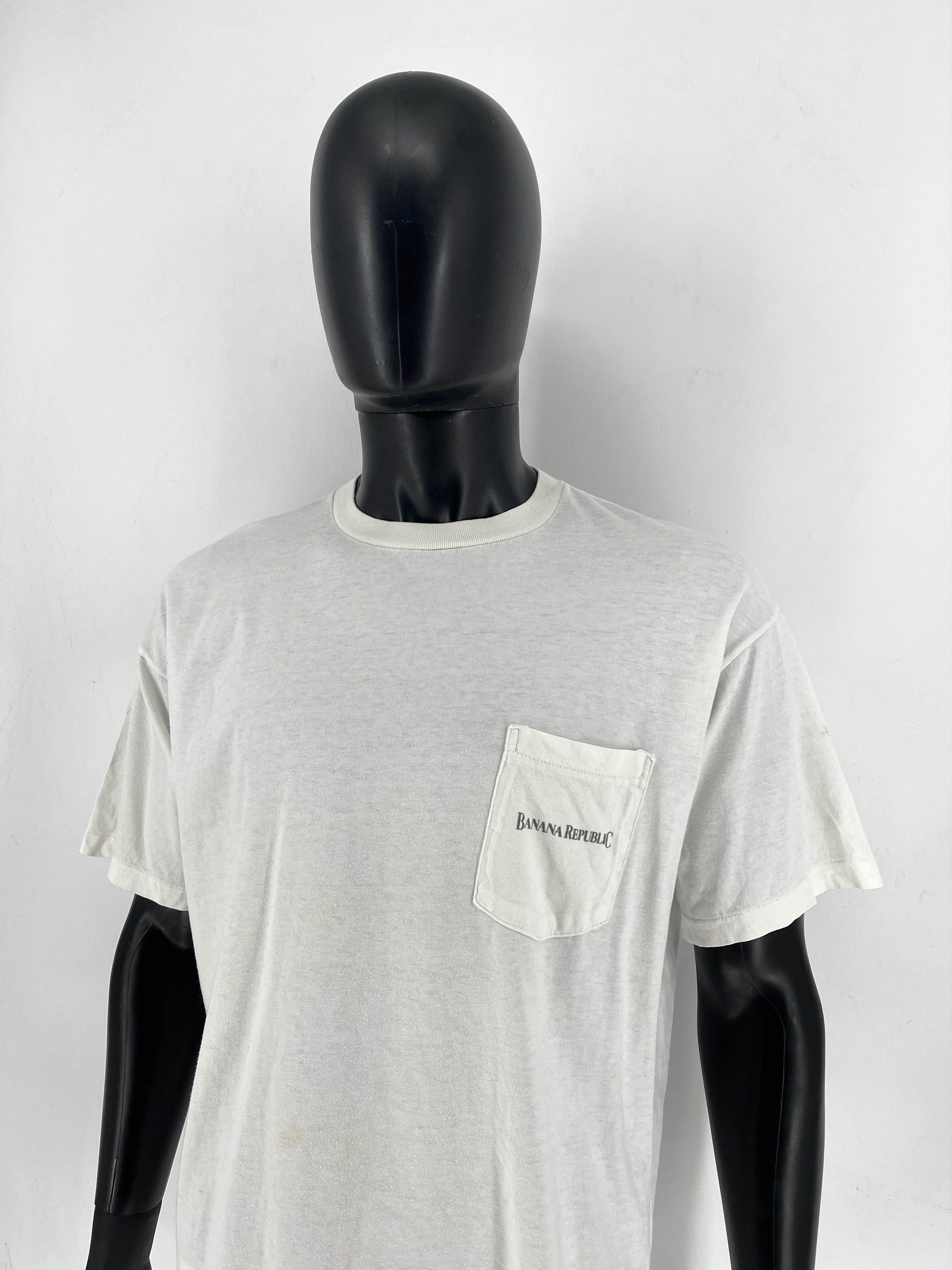 Banana Republic Vintage 1990s Banana Republic Safari Travel Graphic T-shirt Size US XL / EU 56 / 4 - 5 Thumbnail