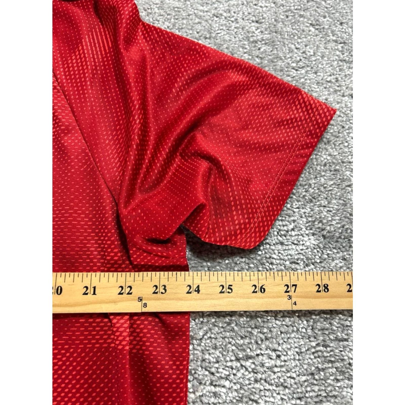 Under Armour Under Armour Shirt Mens 2XL Red Tech Tee Pullover Athletic Crew Neck Short Sleeve T-Shirt Sports HeatGear Mens Size US XXL / EU 58 / 5 - 5 Thumbnail