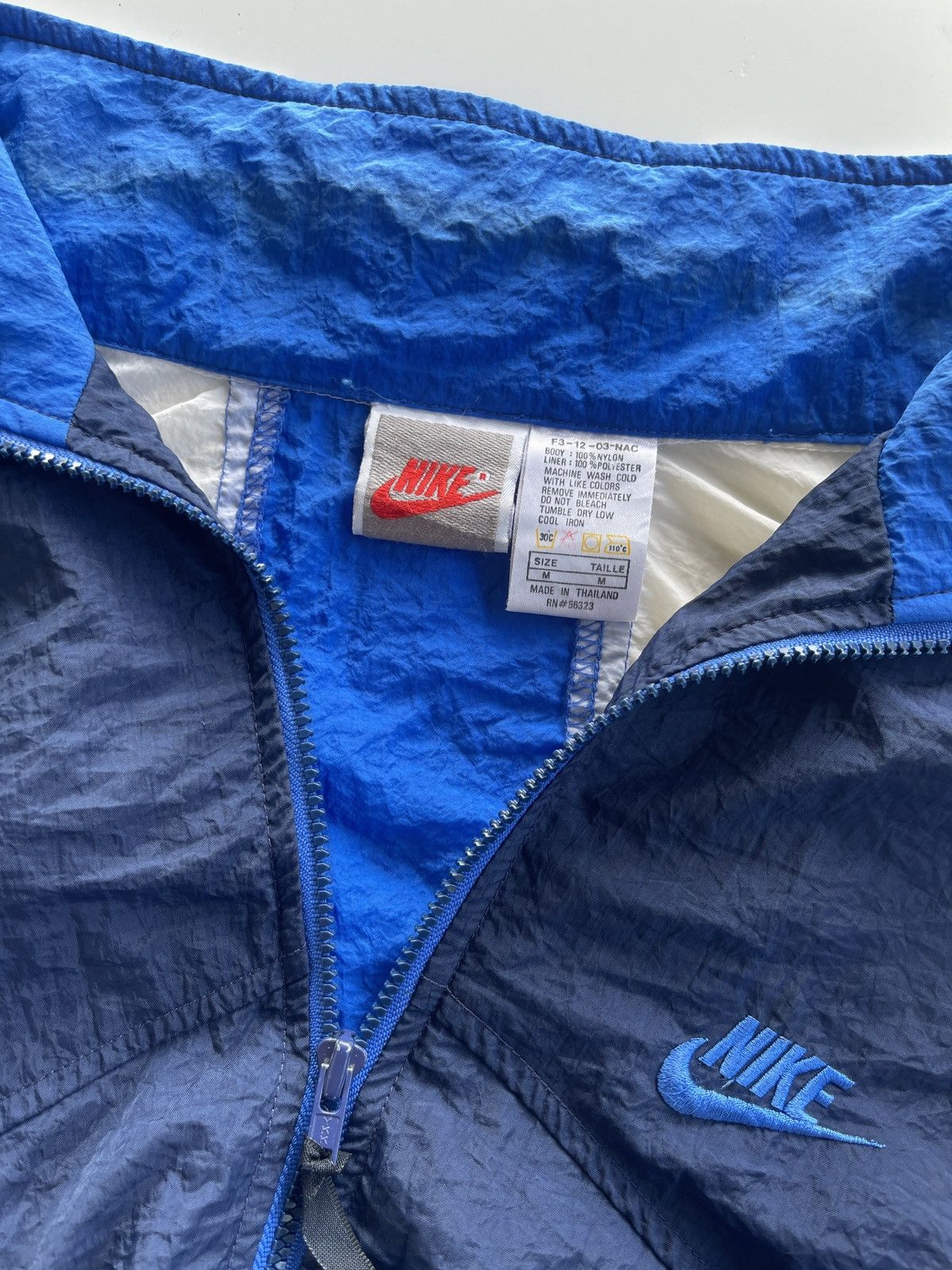 Nike 90s Nike Colorblock Nylon Jacket Size US M / EU 48-50 / 2 - 10 Thumbnail