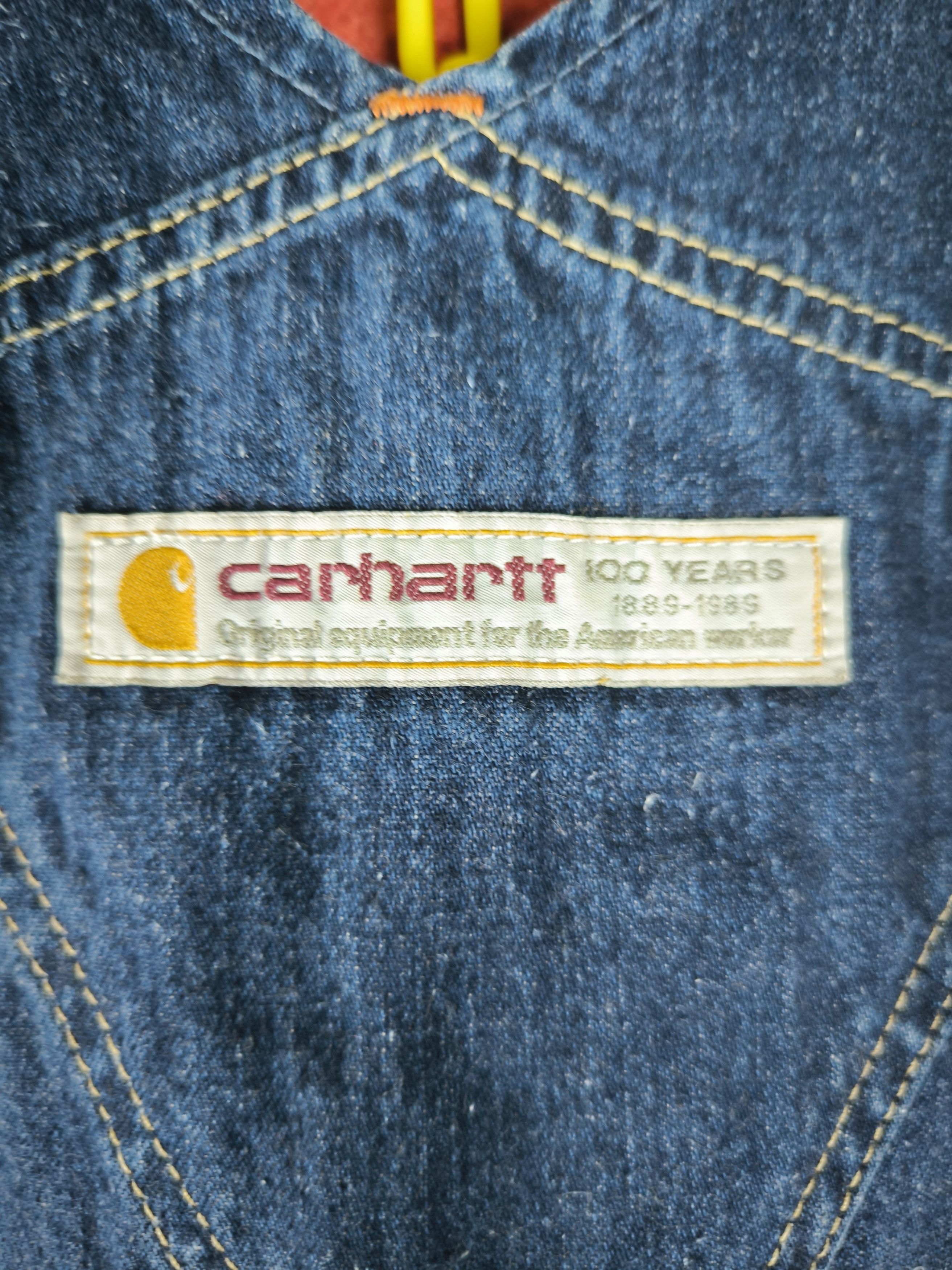 Carhartt 80s Denim Workwear 100th Years Size US 38 / EU 54 - 16 Thumbnail