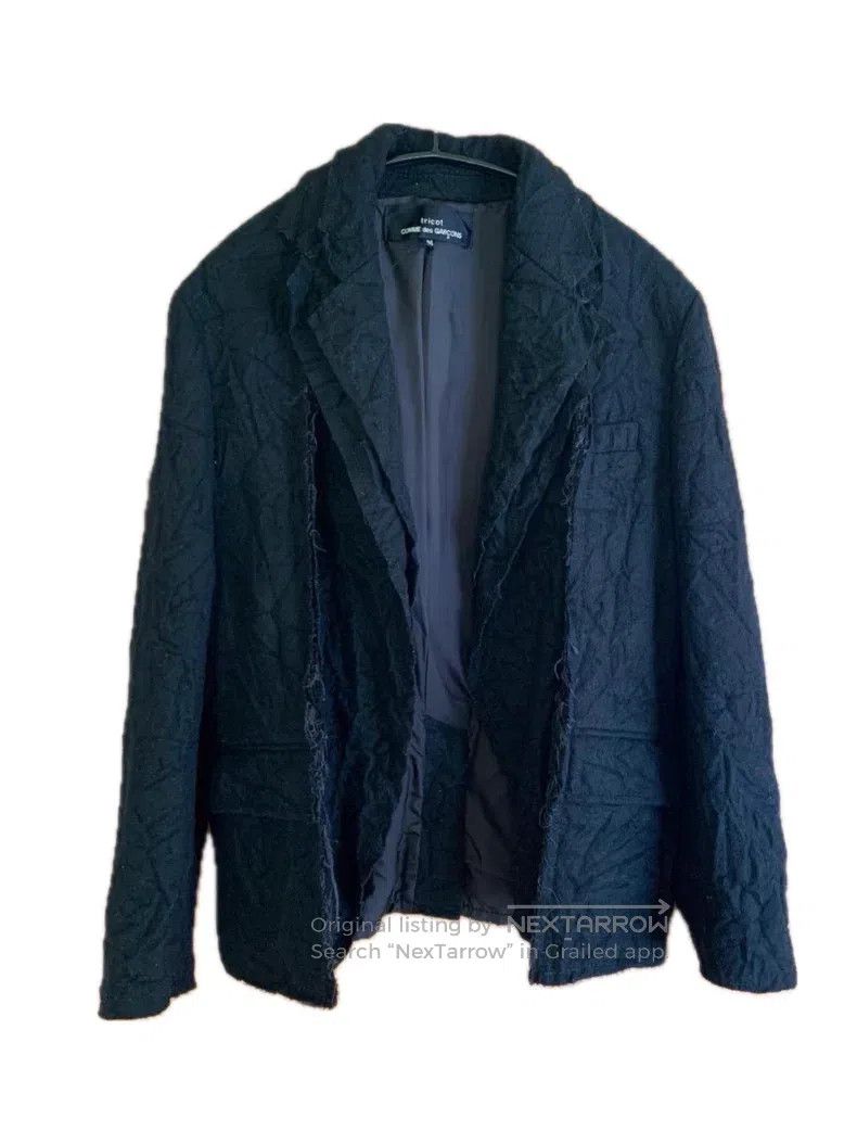 Comme Des Garcons 3D Tailored Black Jacket